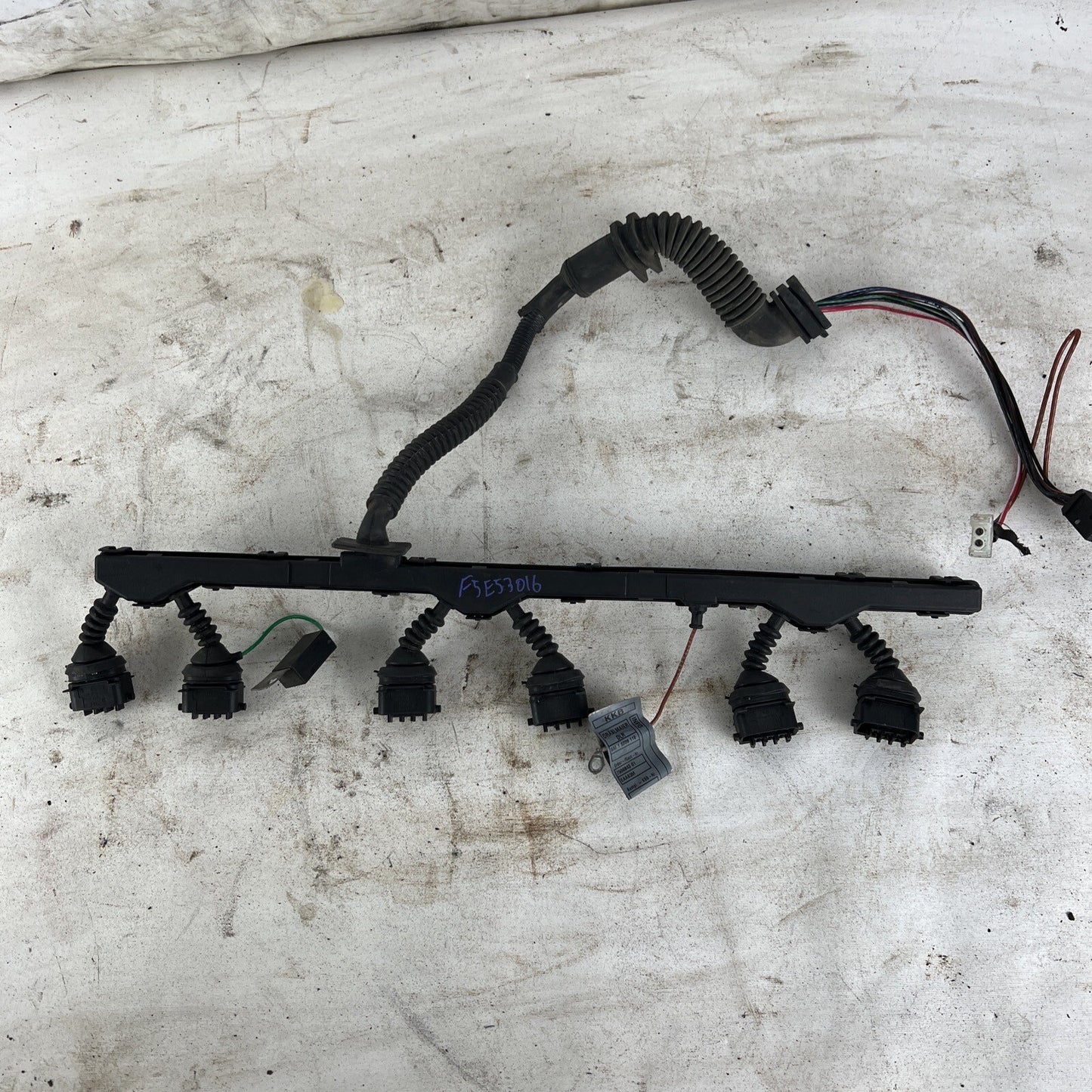 01-03 BMW X5 E53 3.0L V6 ENGINE MOTOR IGNITION COIL WIRE WIRING HARNESS 7506844