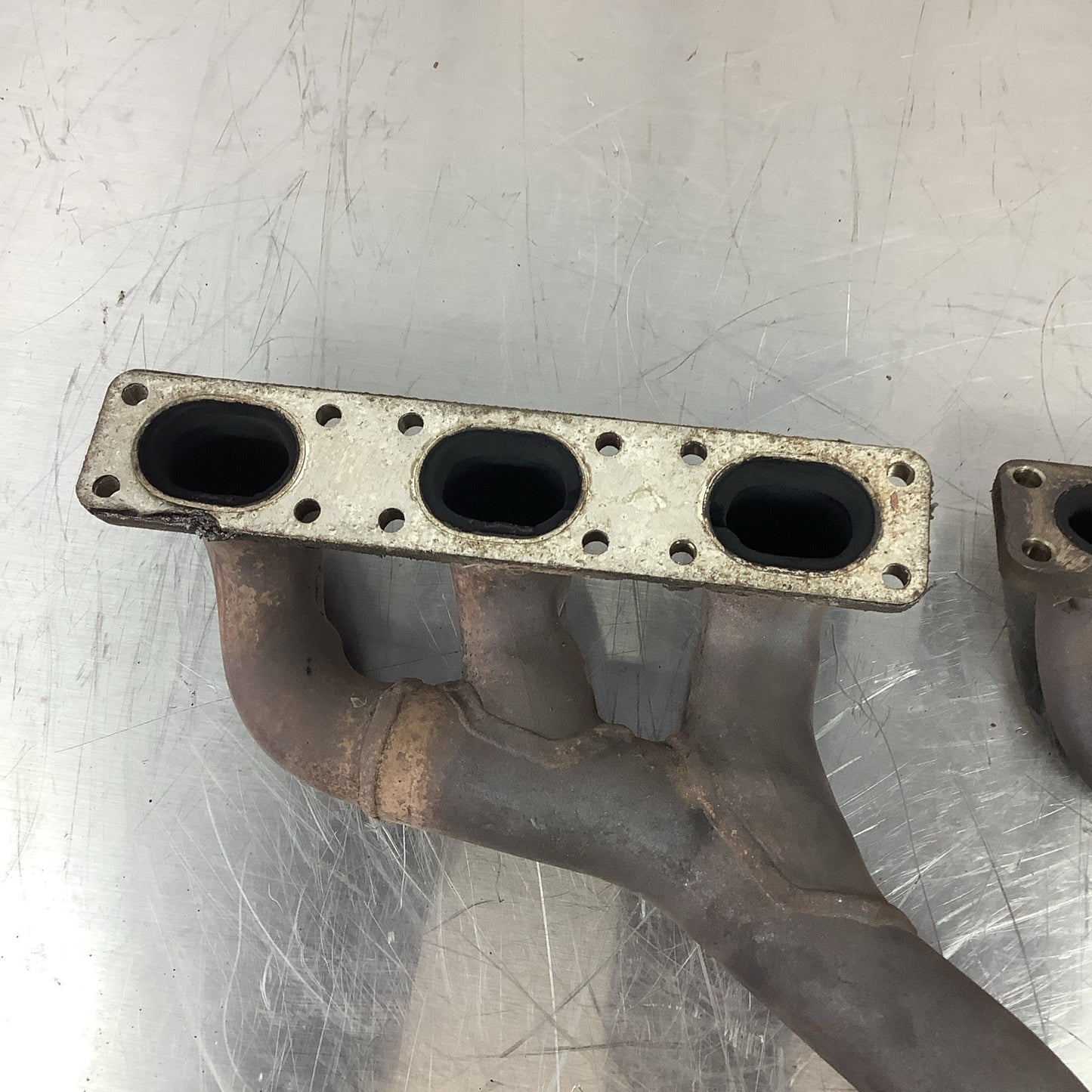 BMW E36 S50 S52 M52 ENGINE EXHAUST MANIFOLD HEADERS OEM 1744251 1744250 #062