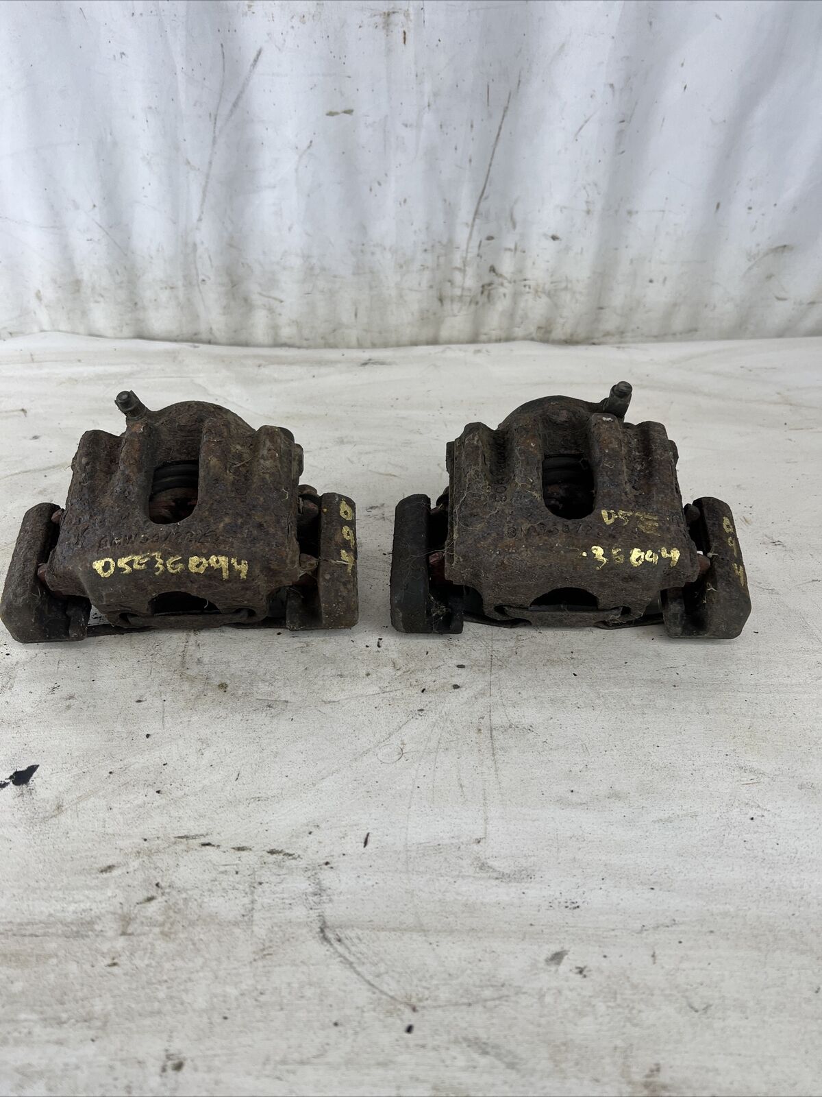 BRAKE CALIPER FRONT RIGHT LEFT SET 34116758114 BMW E36 E46 325 323 318 328 #094