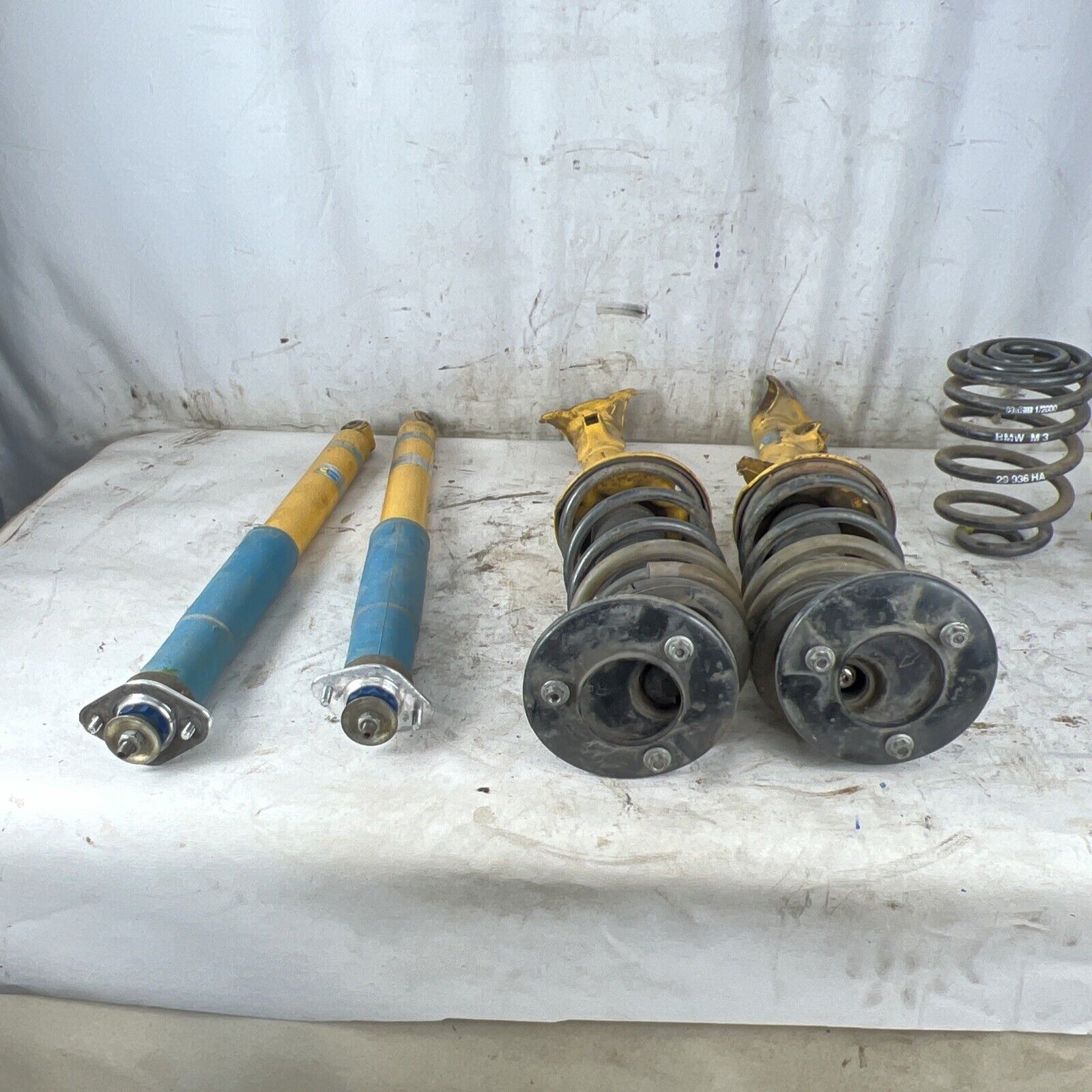 E36 M3 Bilstien Shocks Suspension With H&R Spring Complete With Top Hats