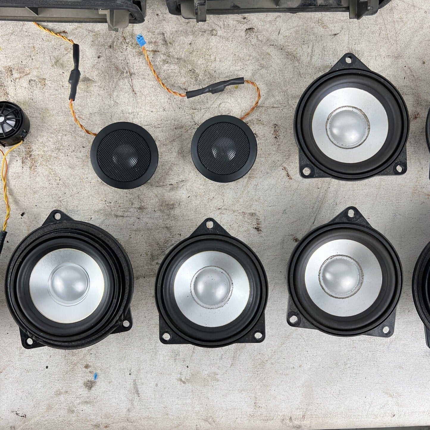 06-13 BMW E92 E93 3 SERIES LOGIC 7 SUBWOOFER SPEAKER TWEETER SET OEM