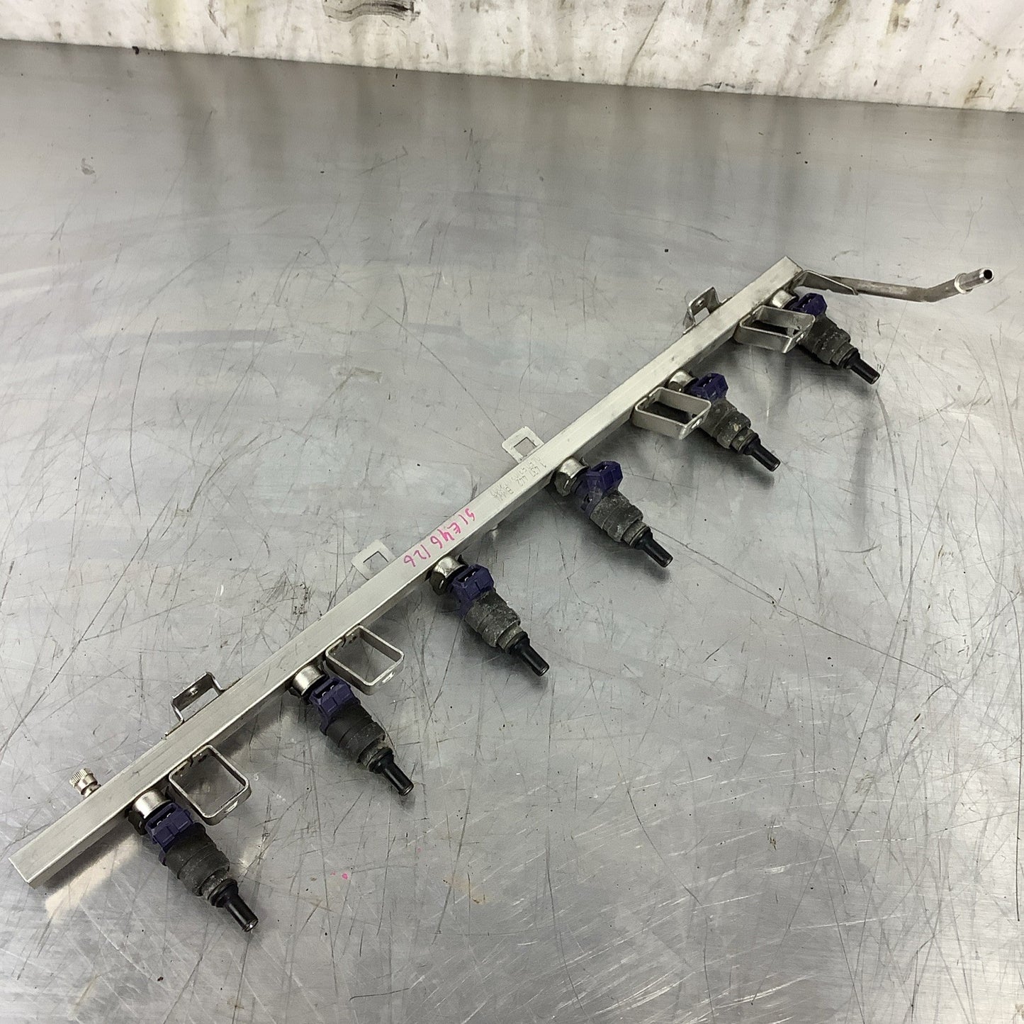 2001-05 BMW E46 330i 330ci E39 530i E53 X3 M54 ENGINE FUEL INJECTORS 1437442 #26