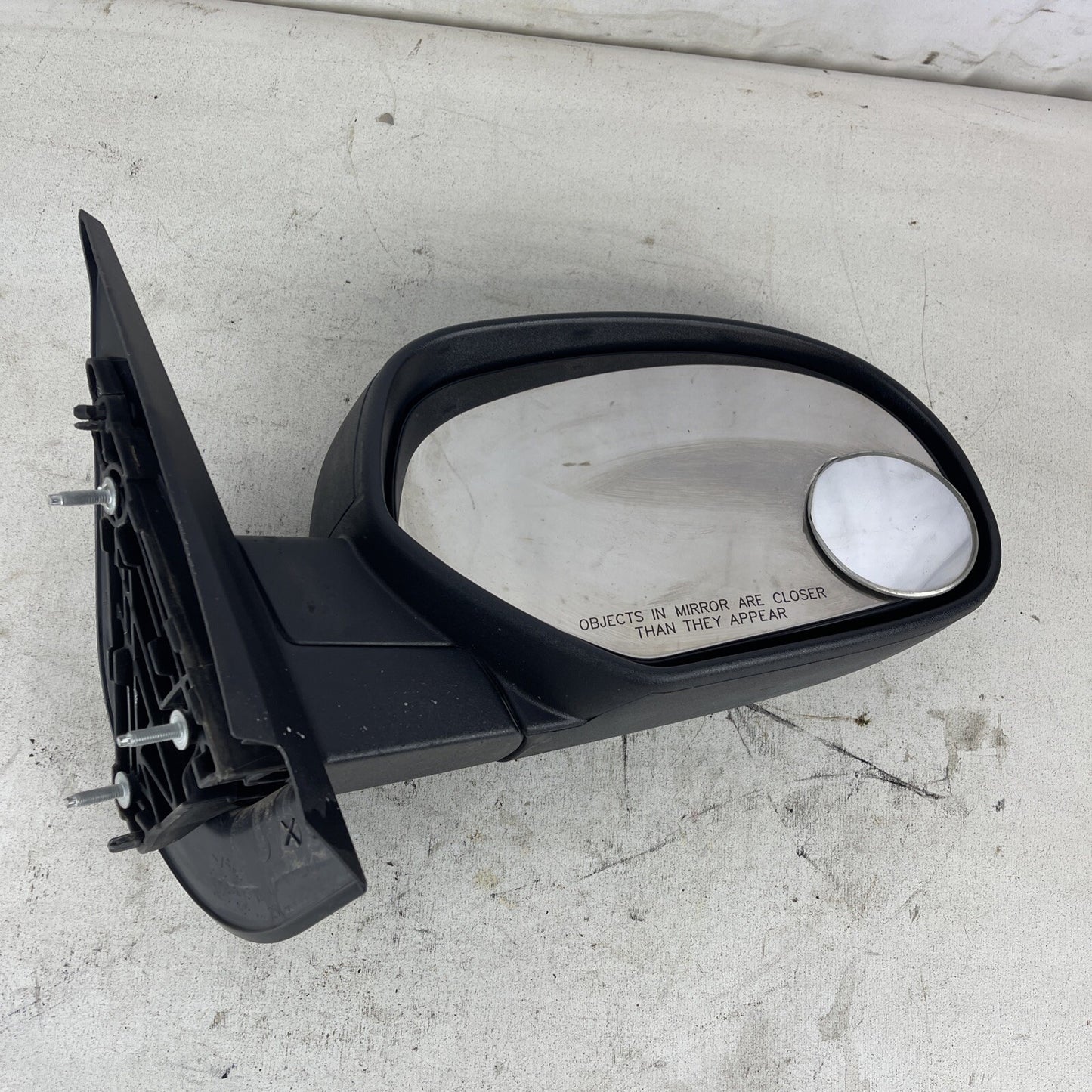 2007-2013 GMC SIERRA 1500 PASSENGER'S RIGHT SIDE VIEW DOOR MIRROR MANUAL ADJUST