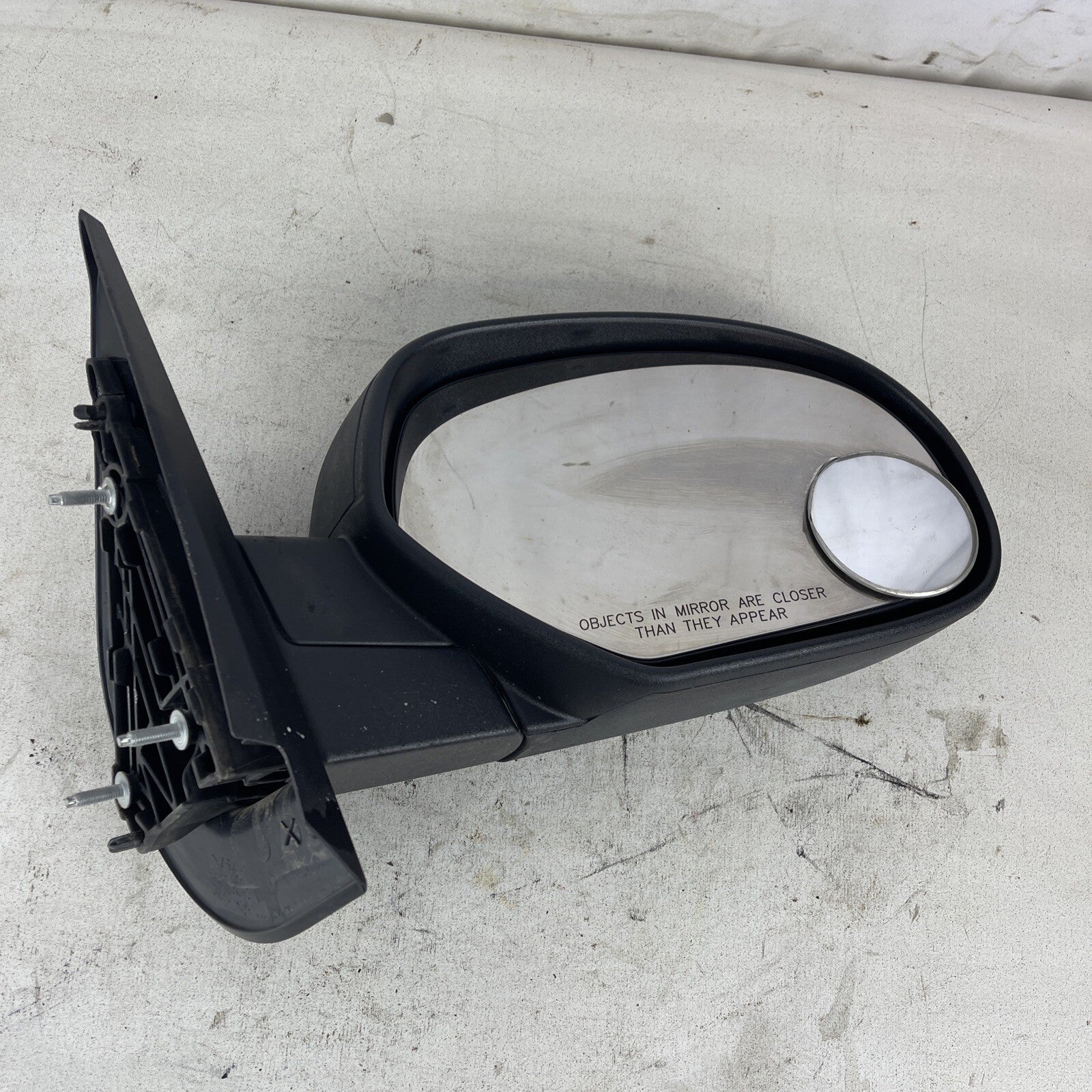 2007-2013 GMC SIERRA 1500 PASSENGER'S RIGHT SIDE VIEW DOOR MIRROR MANUAL ADJUST