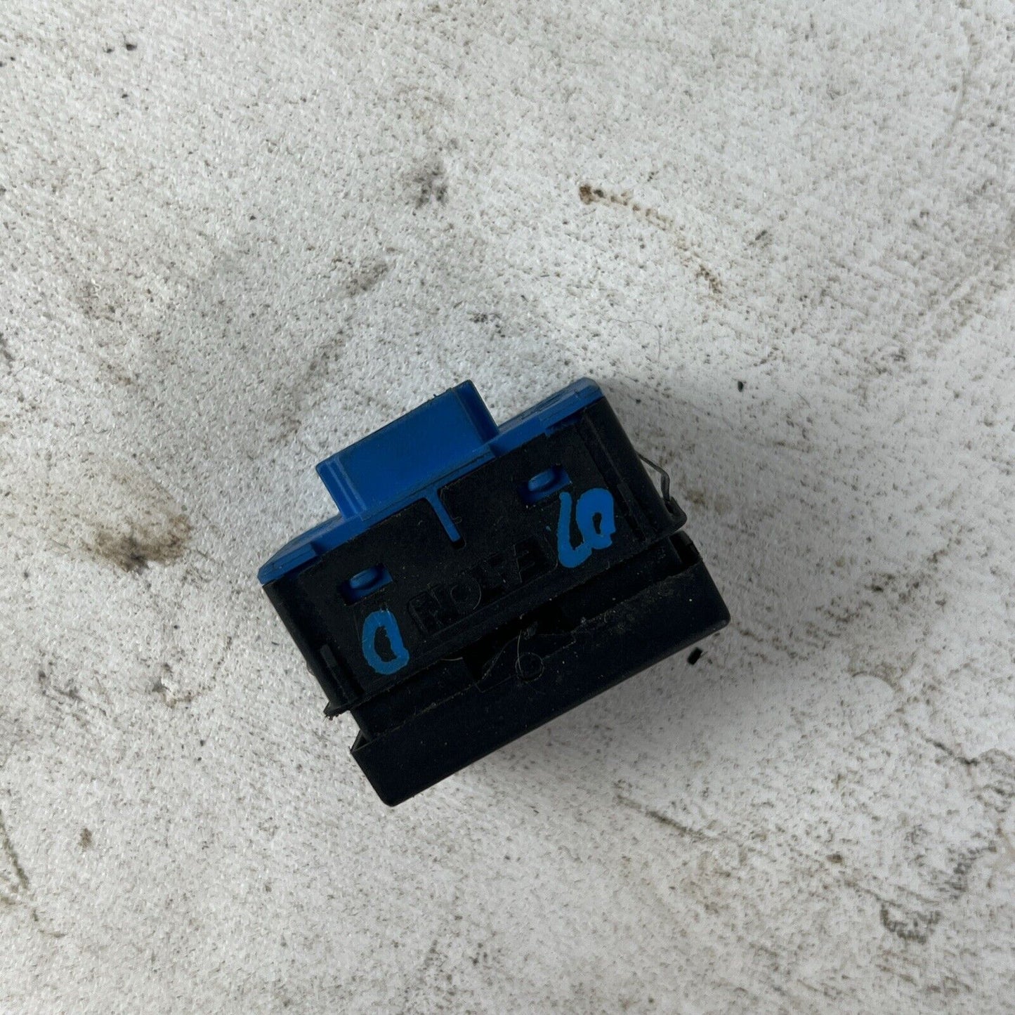 ⭐ 92-99 Bmw E36 3 Series Central Window Glass Lifter Switch Button Blue Conv Oem