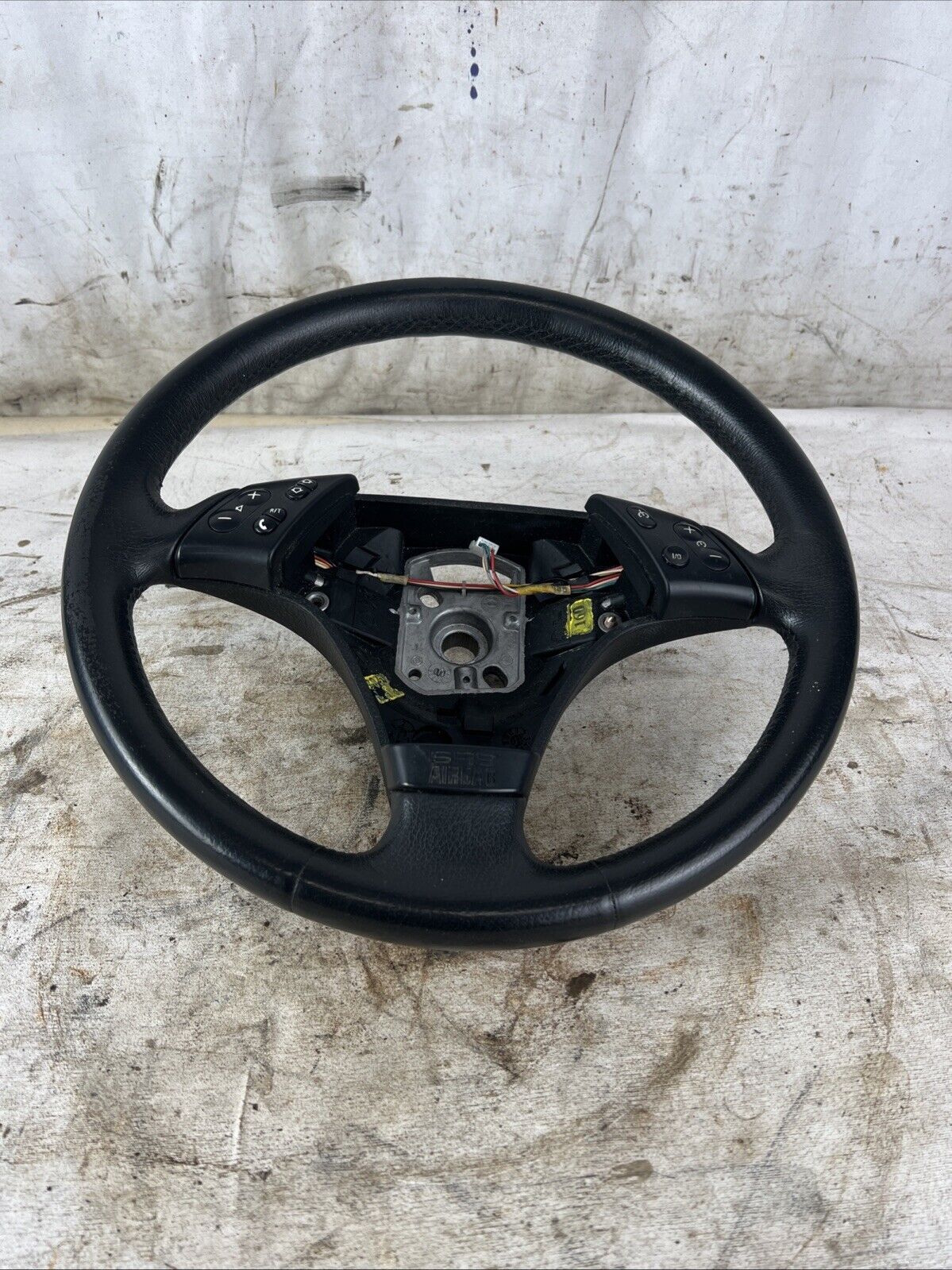 99-06 BMW E46 Early Sport Steering Wheel Leather Black