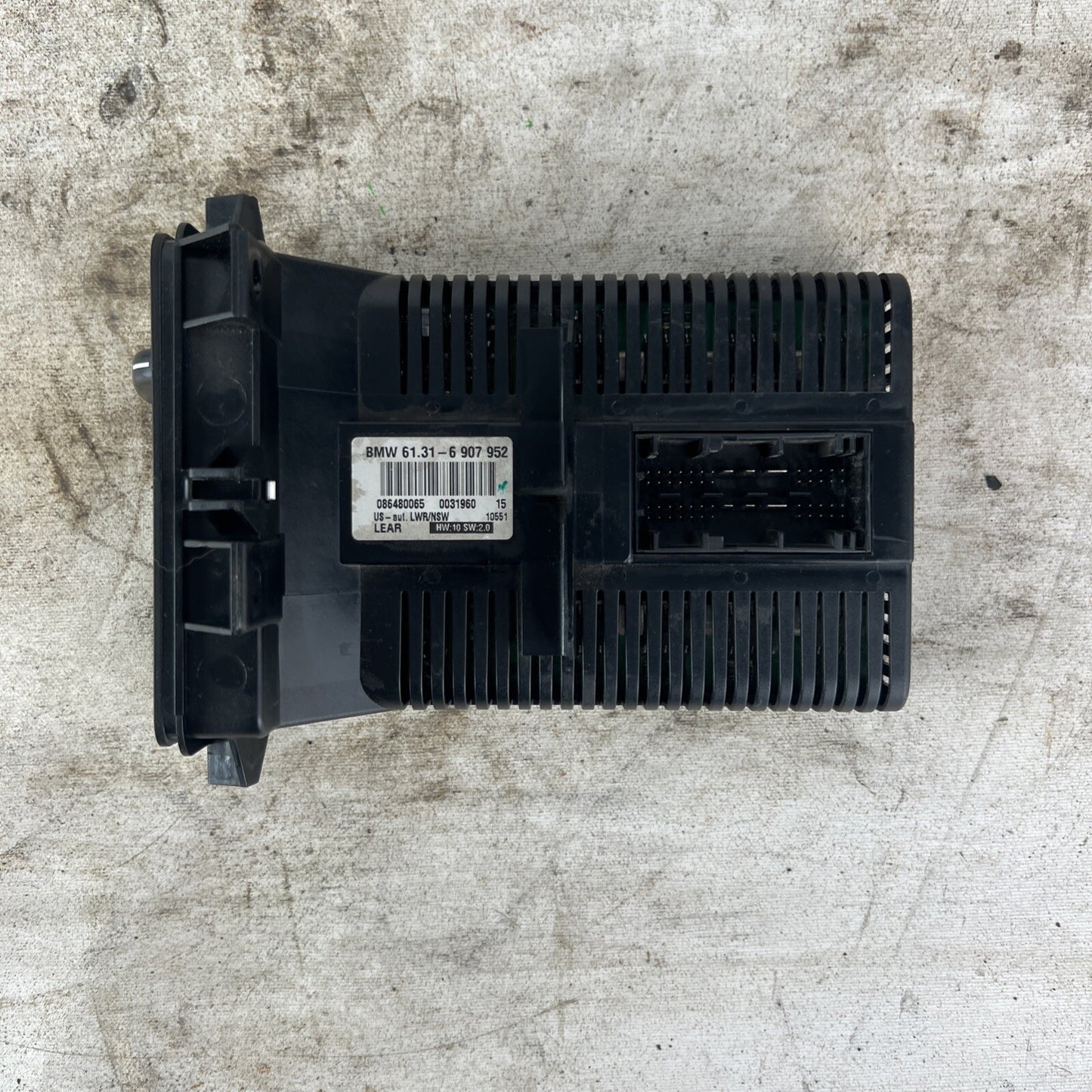 2001 BMW E46 330I 325I HEADLIGHT/FOG LIGHT CONTROL SWITCH MODULE (OEM)