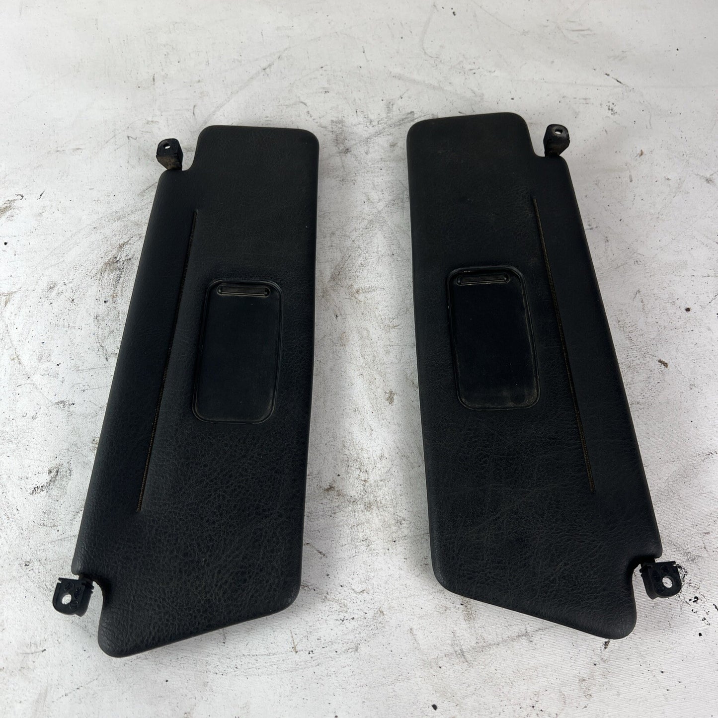 ✅BMW E36 318I 325I 328I M3 CONVERTIBLE RIGHT & LEFT SUN VISOR SHADE PAIR SET OEM