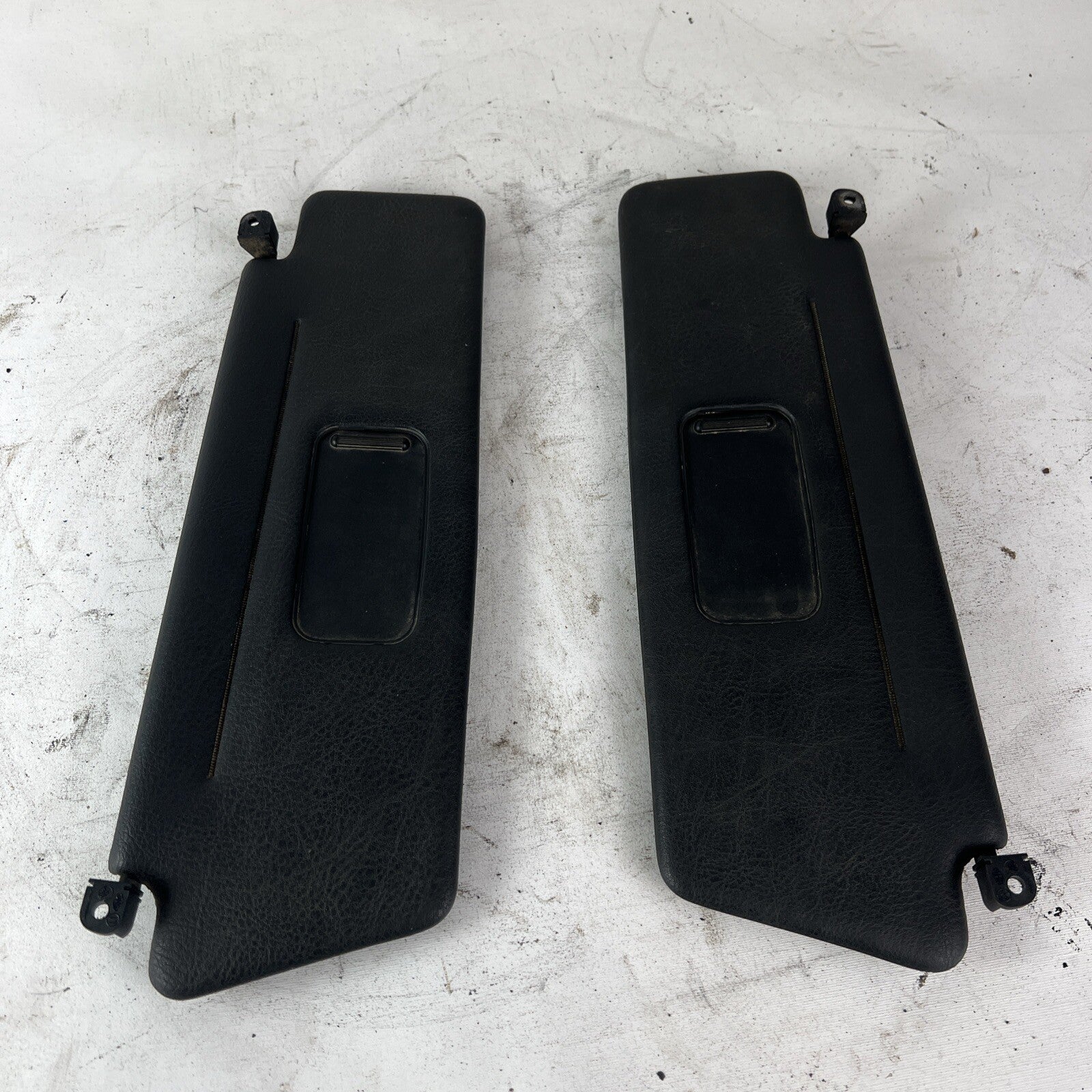 ✅BMW E36 318I 325I 328I M3 CONVERTIBLE RIGHT & LEFT SUN VISOR SHADE PAIR SET OEM