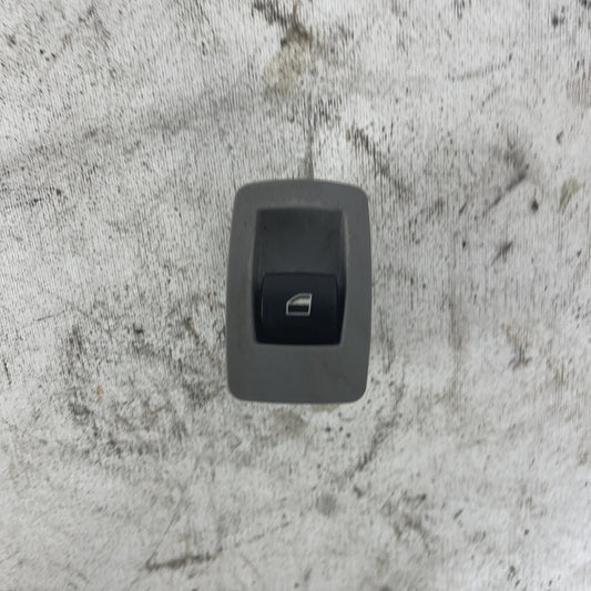 BMW (E90) LEFT or RIGHT SIDE REAR POWER WINDOW SWITCH BUTTON (GRAY).