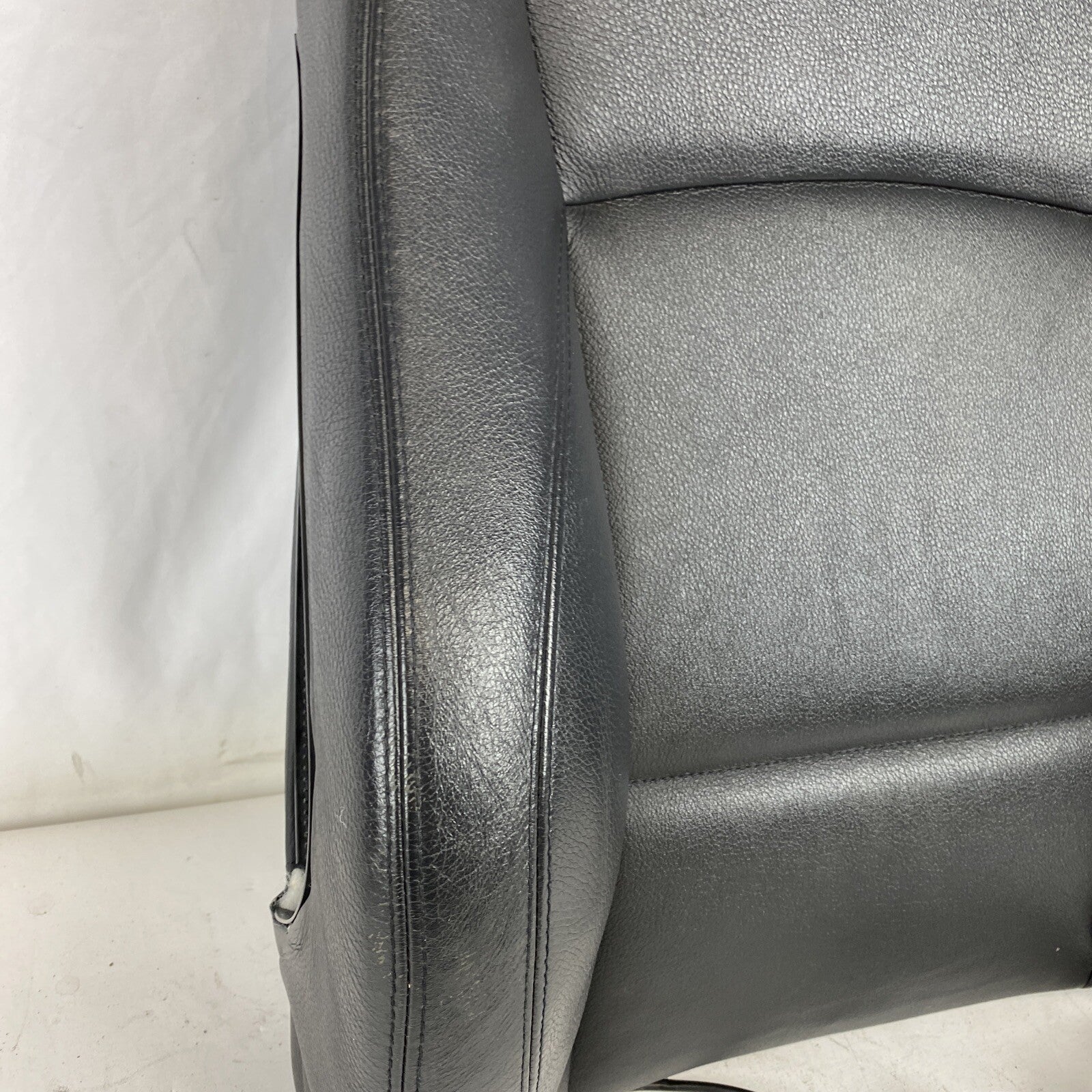 06-08 BMW E90 Front Right Sport Seat Back Black Dakota Leather Heated OEM