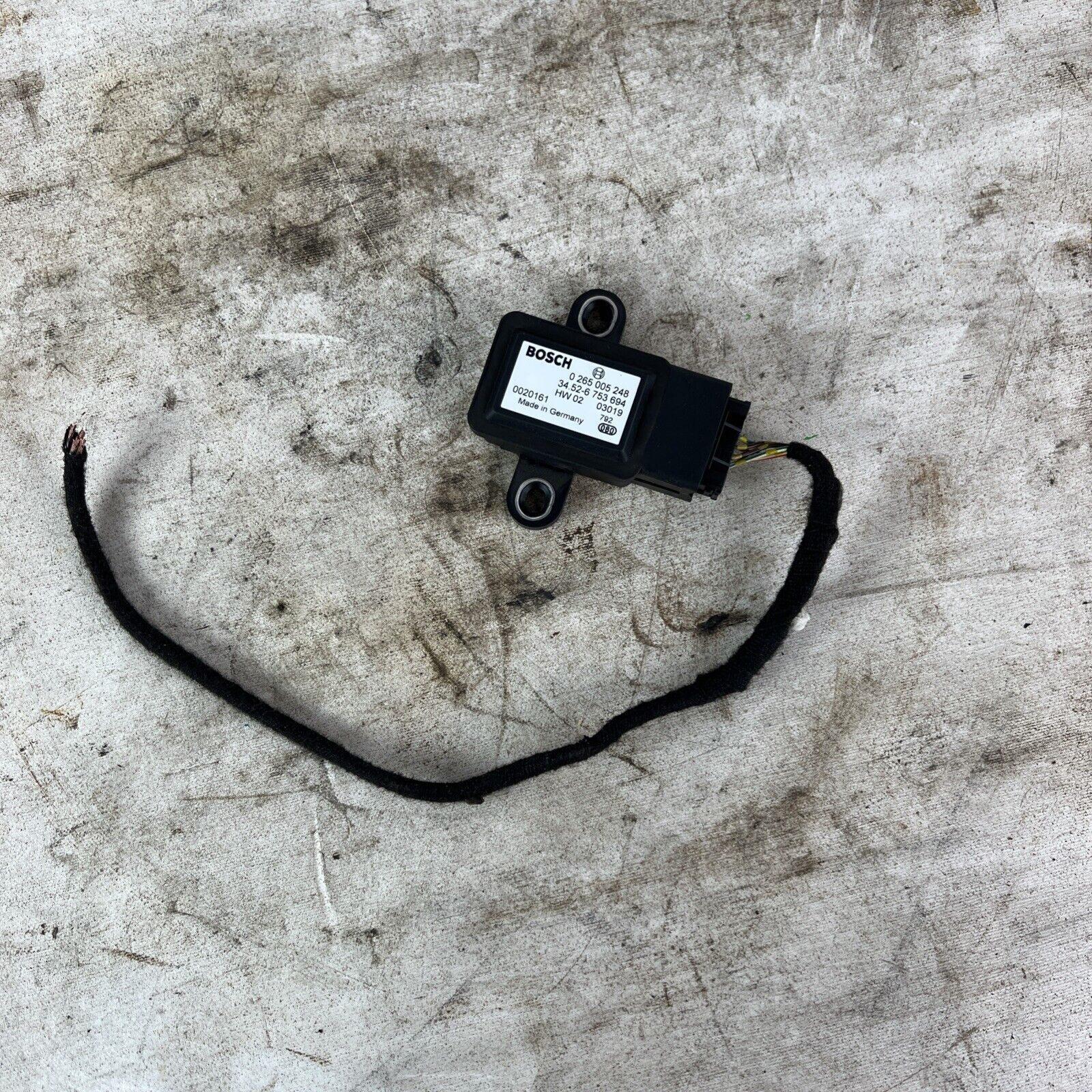 BMW 3 5 7 X5 Series E38 E39 E46 E52 E53 E53 DSC Speed Sensor Rotary Rate 6753694