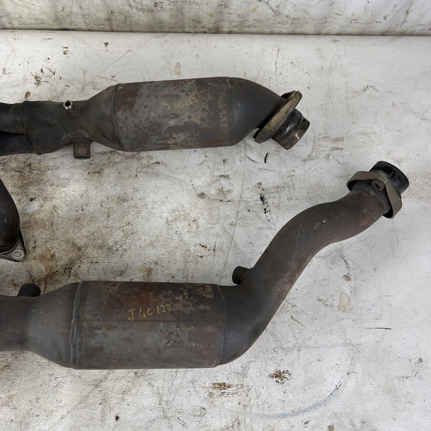 BMW 01-06 E46 E85 M3 Z3M 3.2L LF & RT Engine Header Manifold Exhaust Pipe OEM