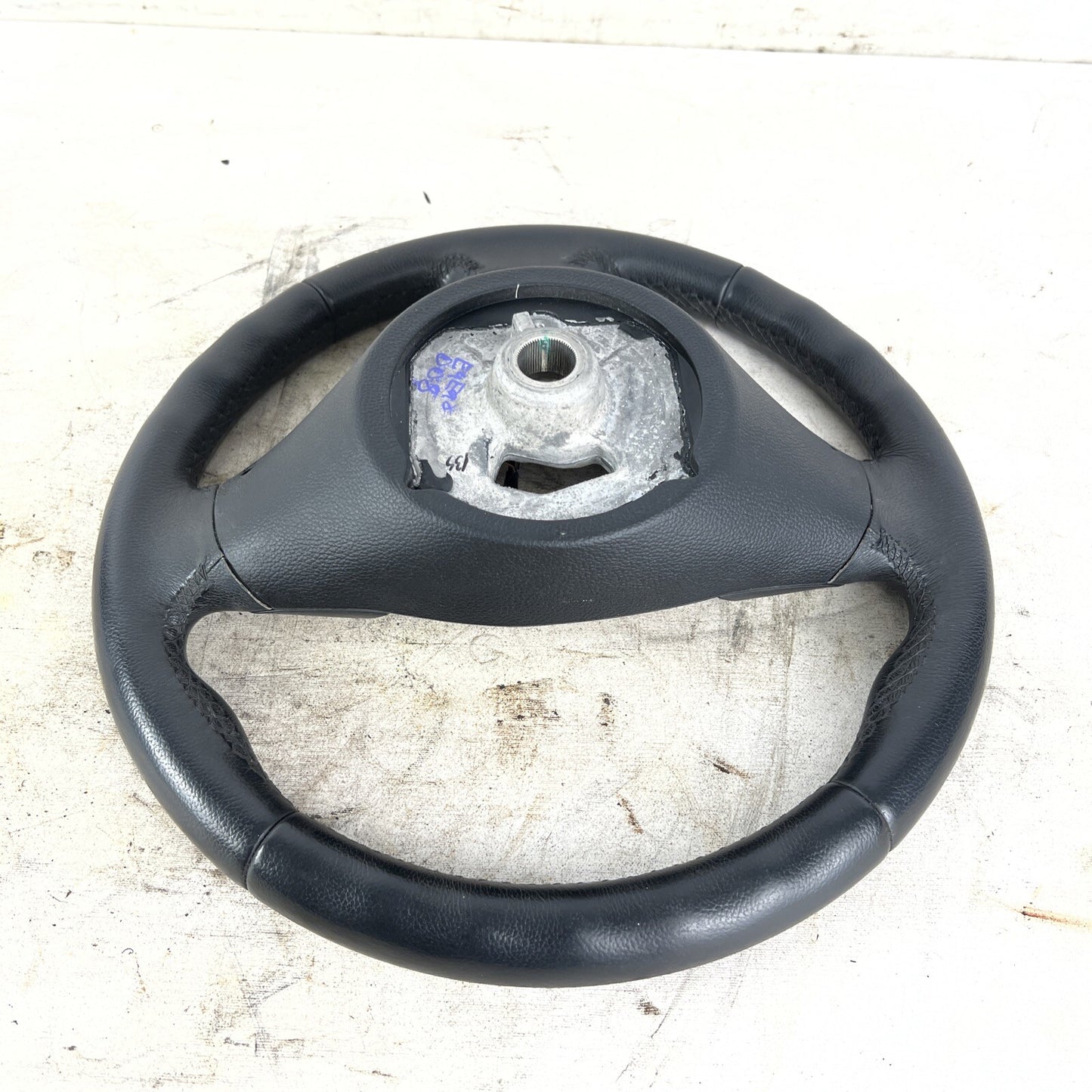 ? 07-11 OEM BMW E82 E90 E92 E93 X1 328 335 Sport Leather Steering Wheel Black MT