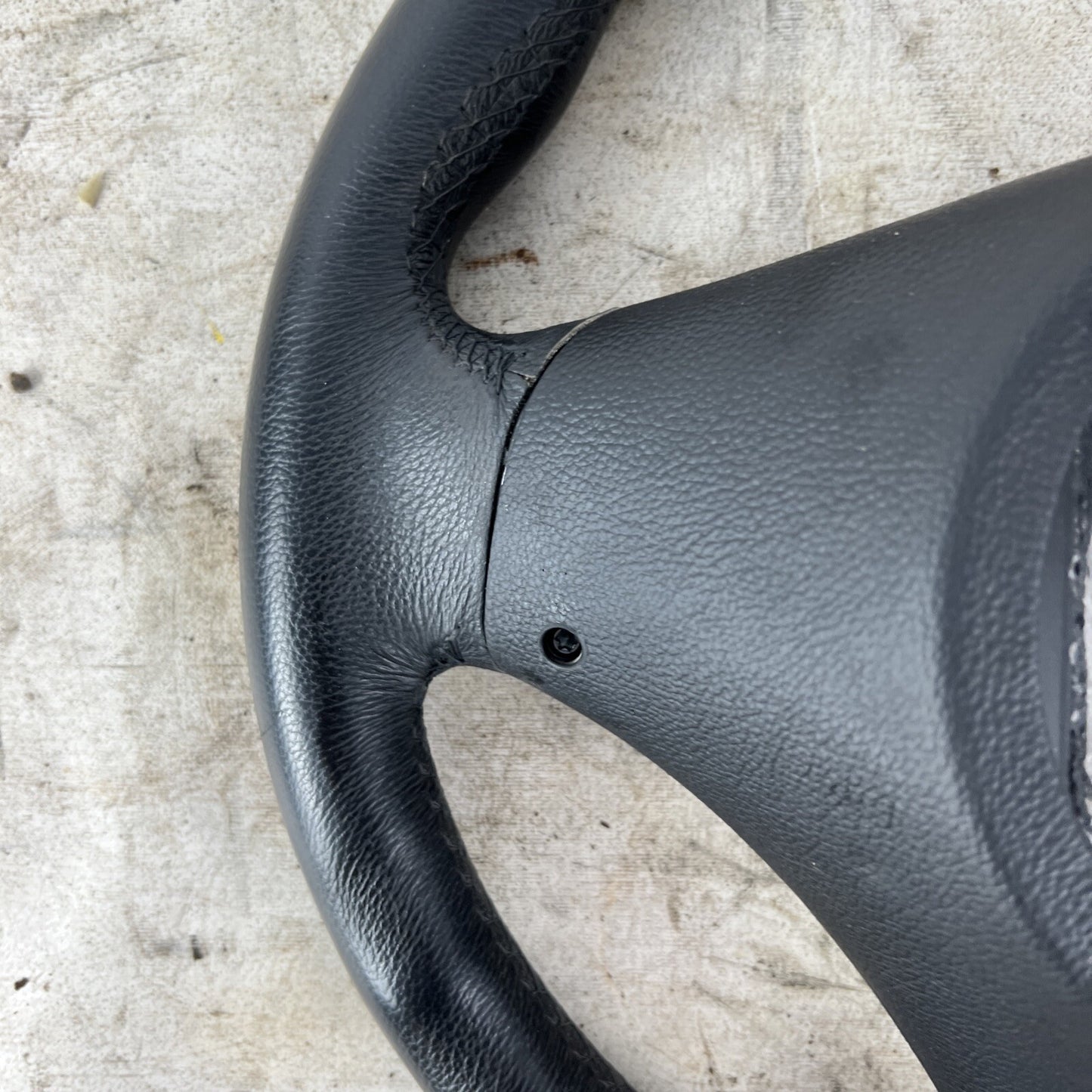 ? 07-11 OEM BMW E82 E90 E92 E93 X1 328 335 Sport Leather Steering Wheel Black MT