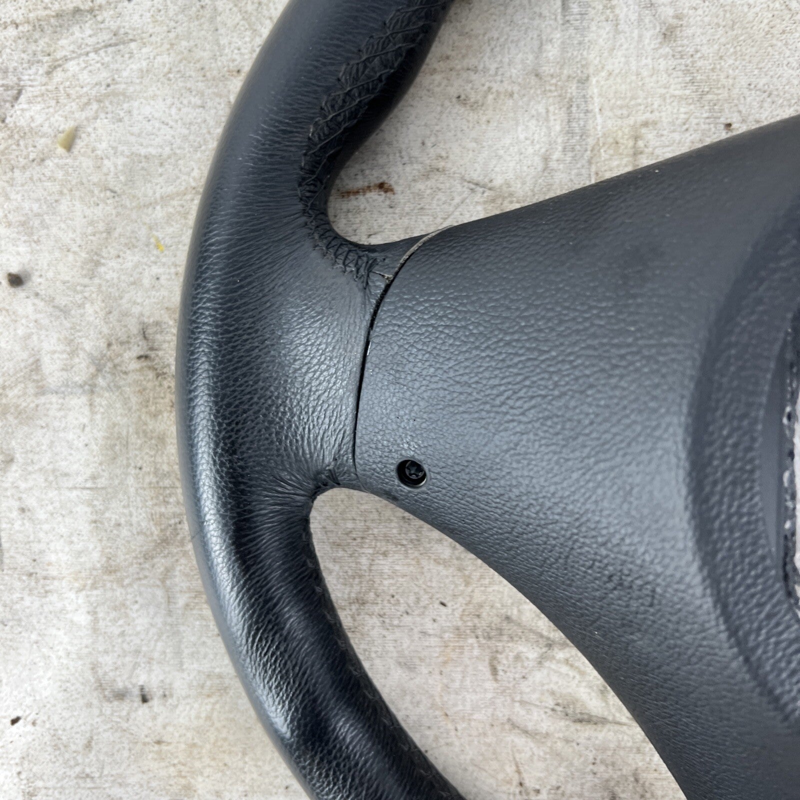 ? 07-11 OEM BMW E82 E90 E92 E93 X1 328 335 Sport Leather Steering Wheel Black MT