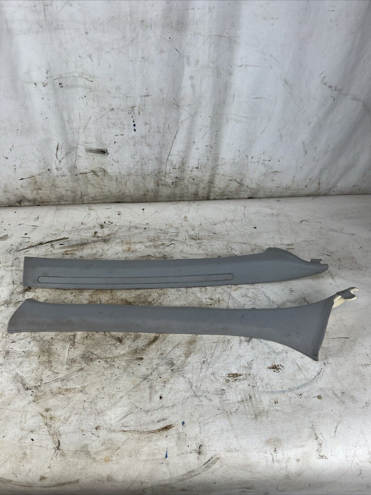 BMW 3-series E46 Sedan/Touring Left Right Column A Covers for Gray Ceiling OEM