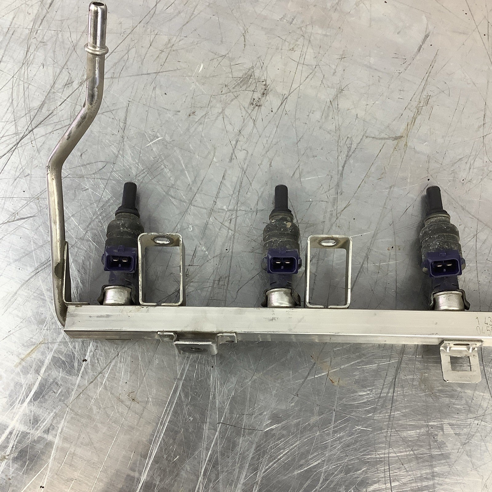 2001-05 BMW E46 330i 330ci E39 530i E53 X3 M54 ENGINE FUEL INJECTORS 1437442 #26