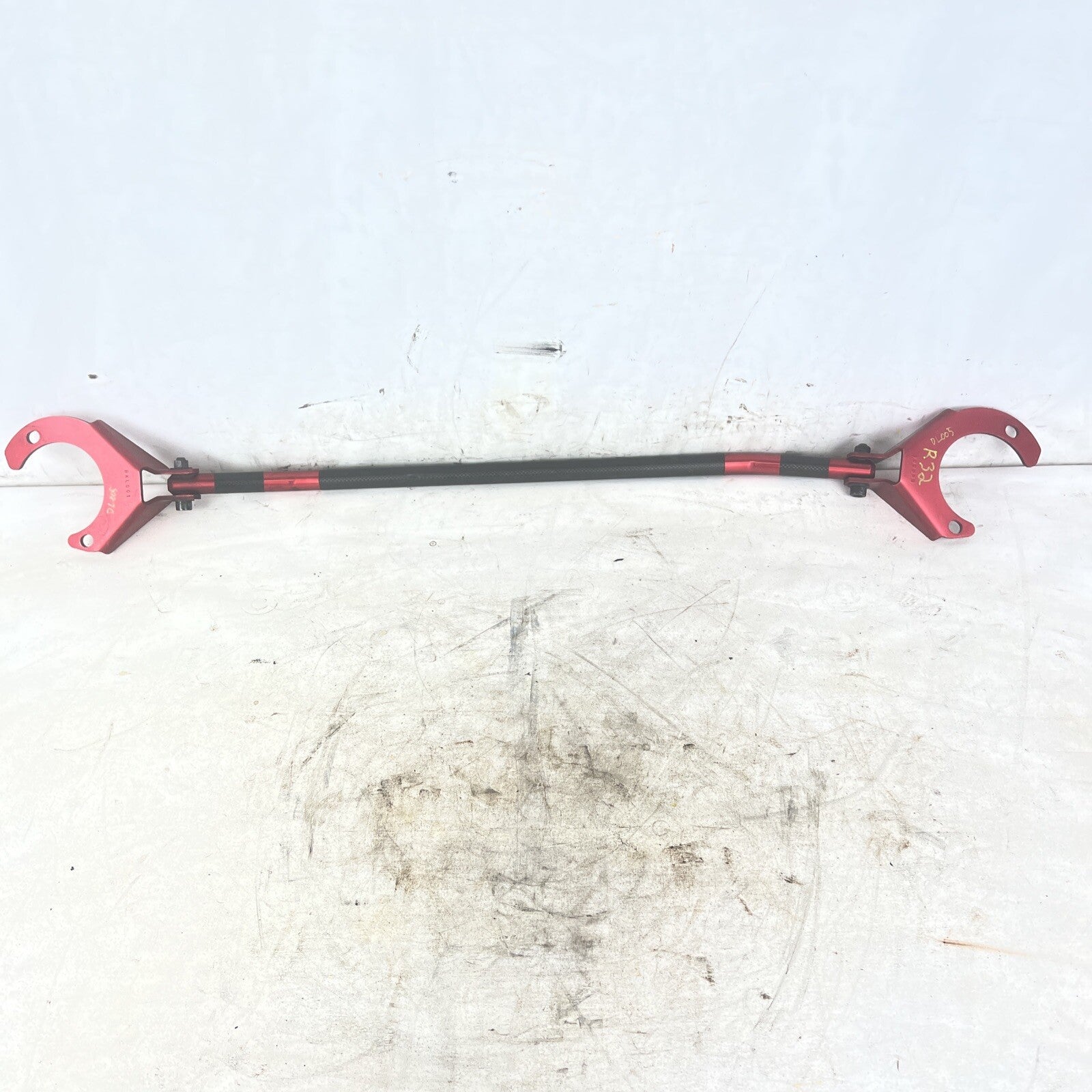 NISSAN R32 GTR GT-R SKYLINE APEXI FRONT STRUT BRACE BAR BNR32 RARE CARBON
