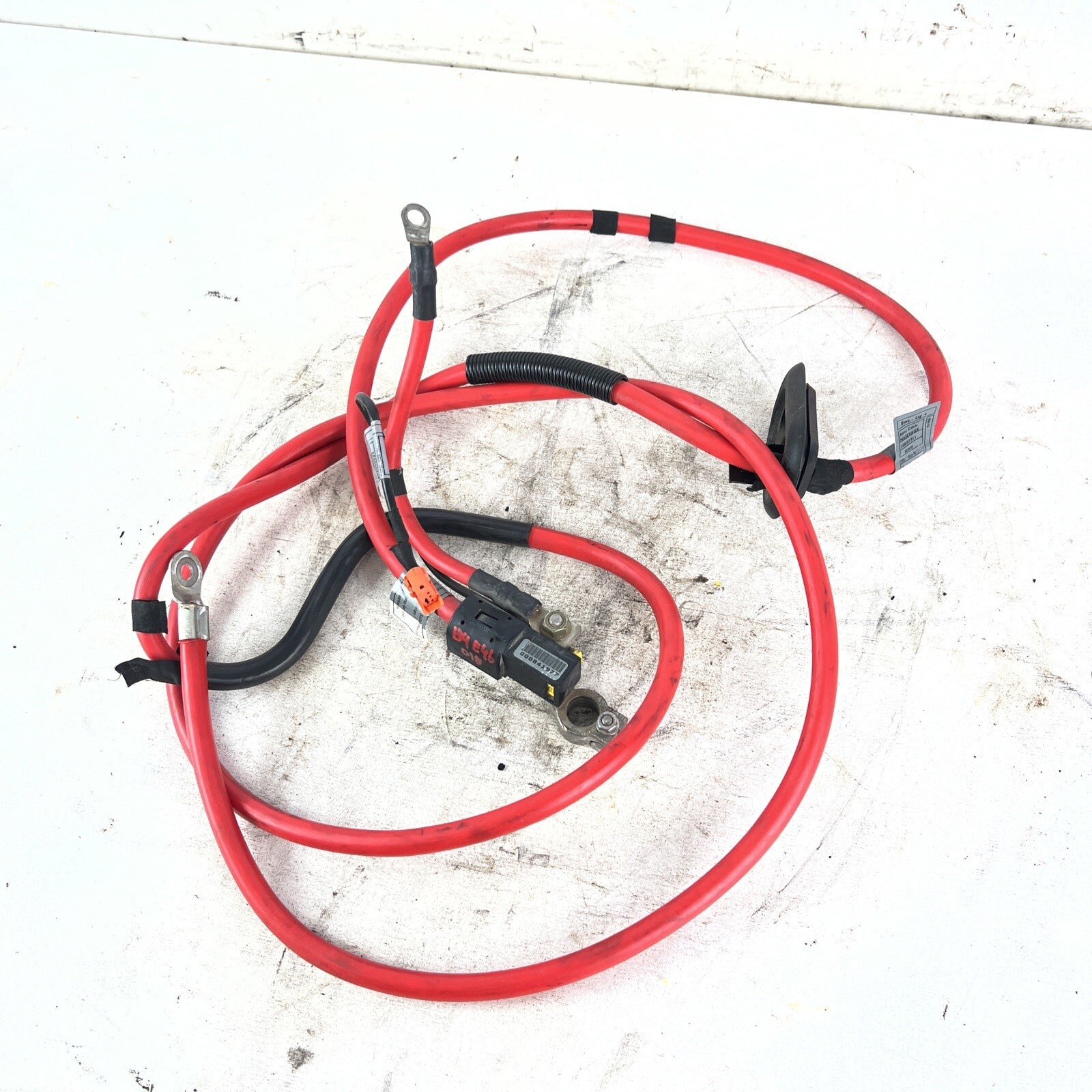 01-06 BMW 330CI 325CI POSITIVE BATTERY TERMINAL CABLE OEM  UNCUT #018