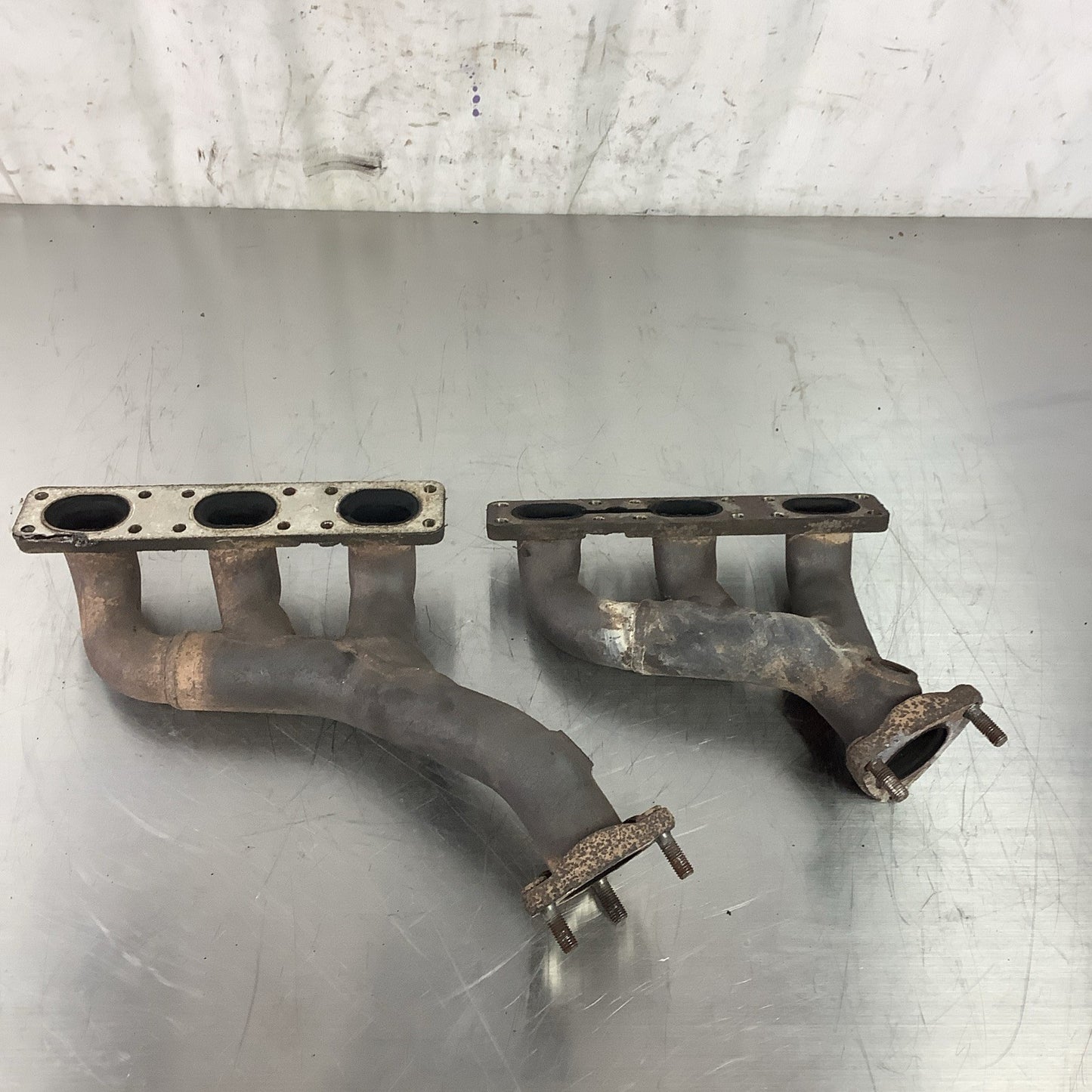 BMW E36 S50 S52 M52 ENGINE EXHAUST MANIFOLD HEADERS OEM  1744251 1744250 #062