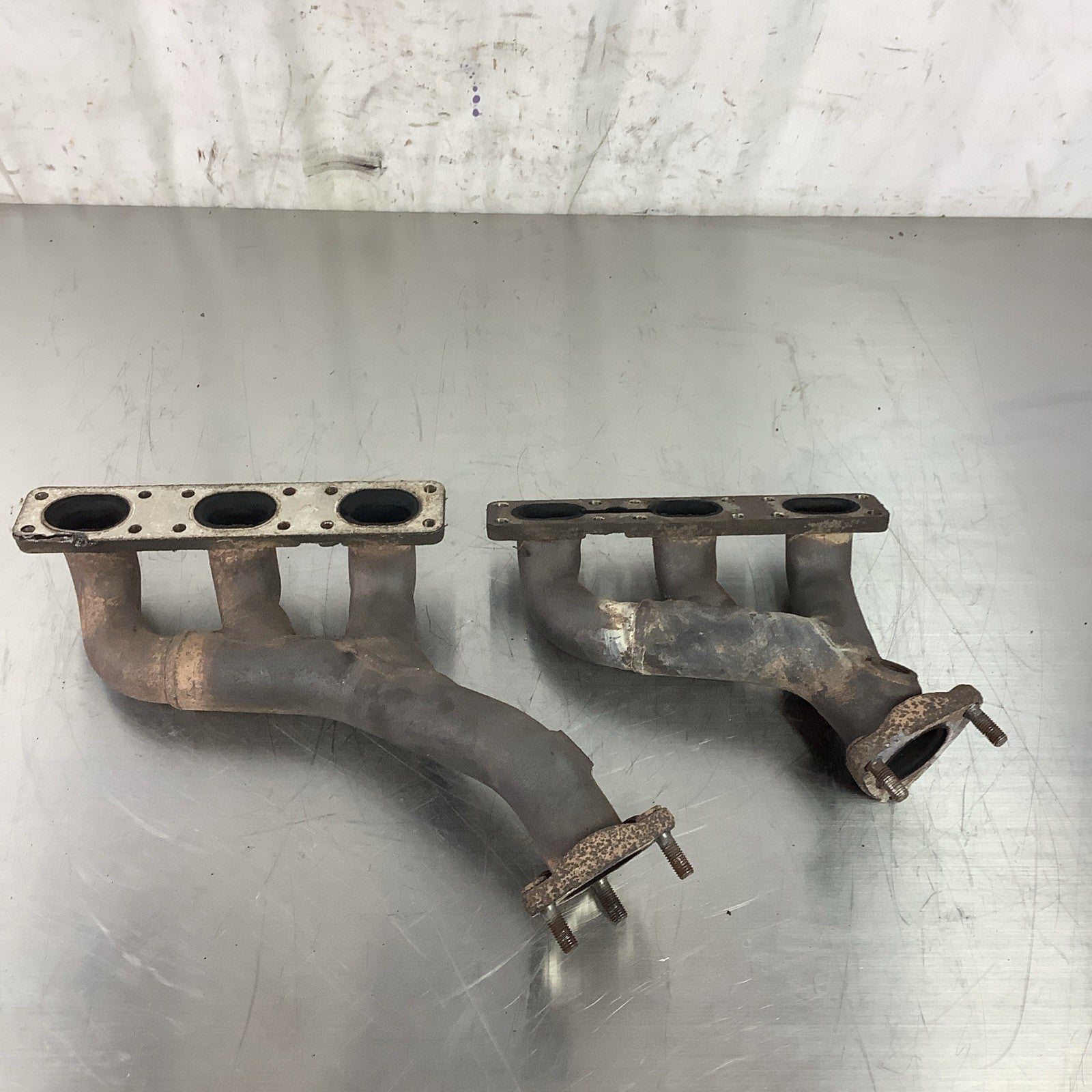 BMW E36 S50 S52 M52 ENGINE EXHAUST MANIFOLD HEADERS OEM  1744251 1744250 #062