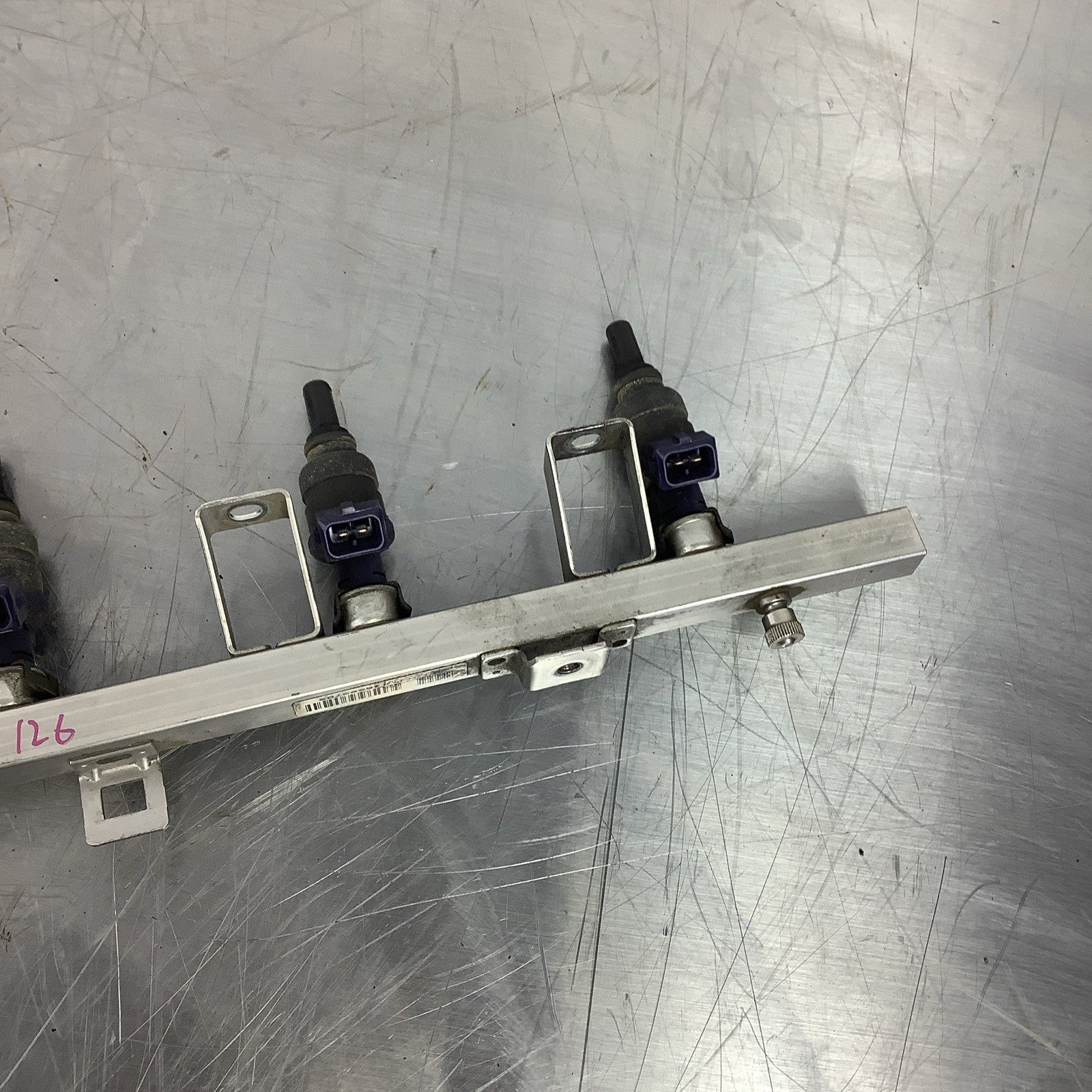 2001-05 BMW E46 330i 330ci E39 530i E53 X3 M54 ENGINE FUEL INJECTORS 1437442 #26