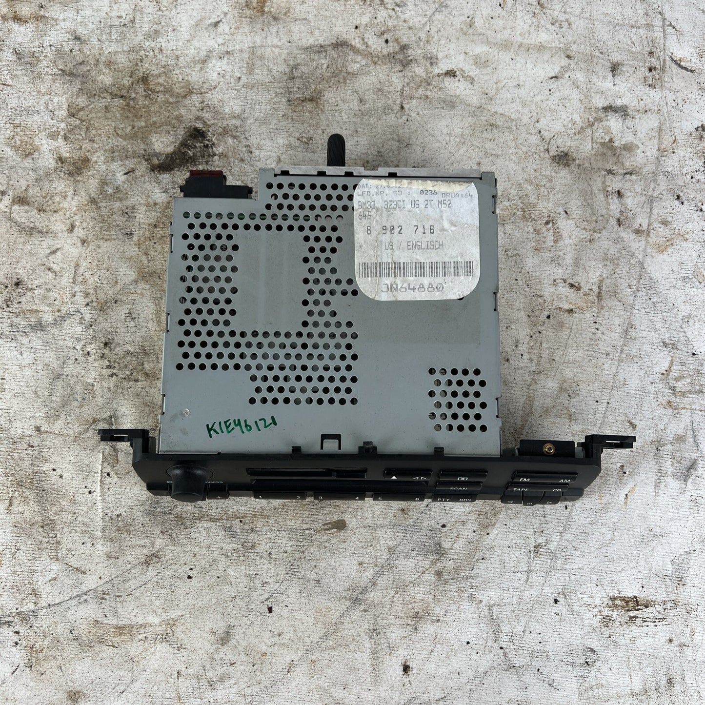 Audio Equipment Radio Am-fm-cassette Fits 99-00 BMW 323i E46 OEM