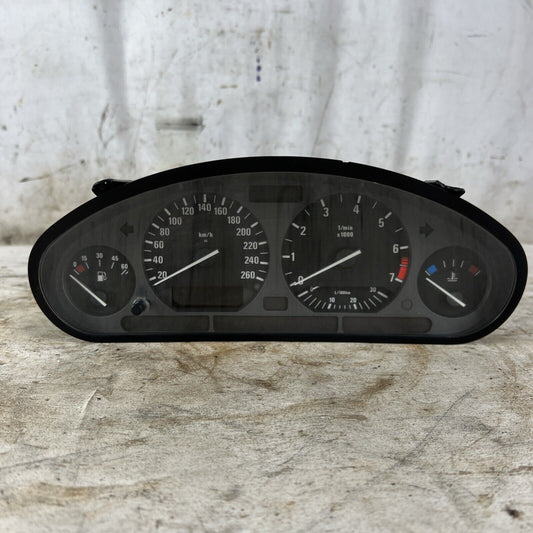 BMW E36 328i 325i 320i 6 CYL KM/H INSTRUMENT CLUSTER SPEEDOMETER TACHOMETER 236K