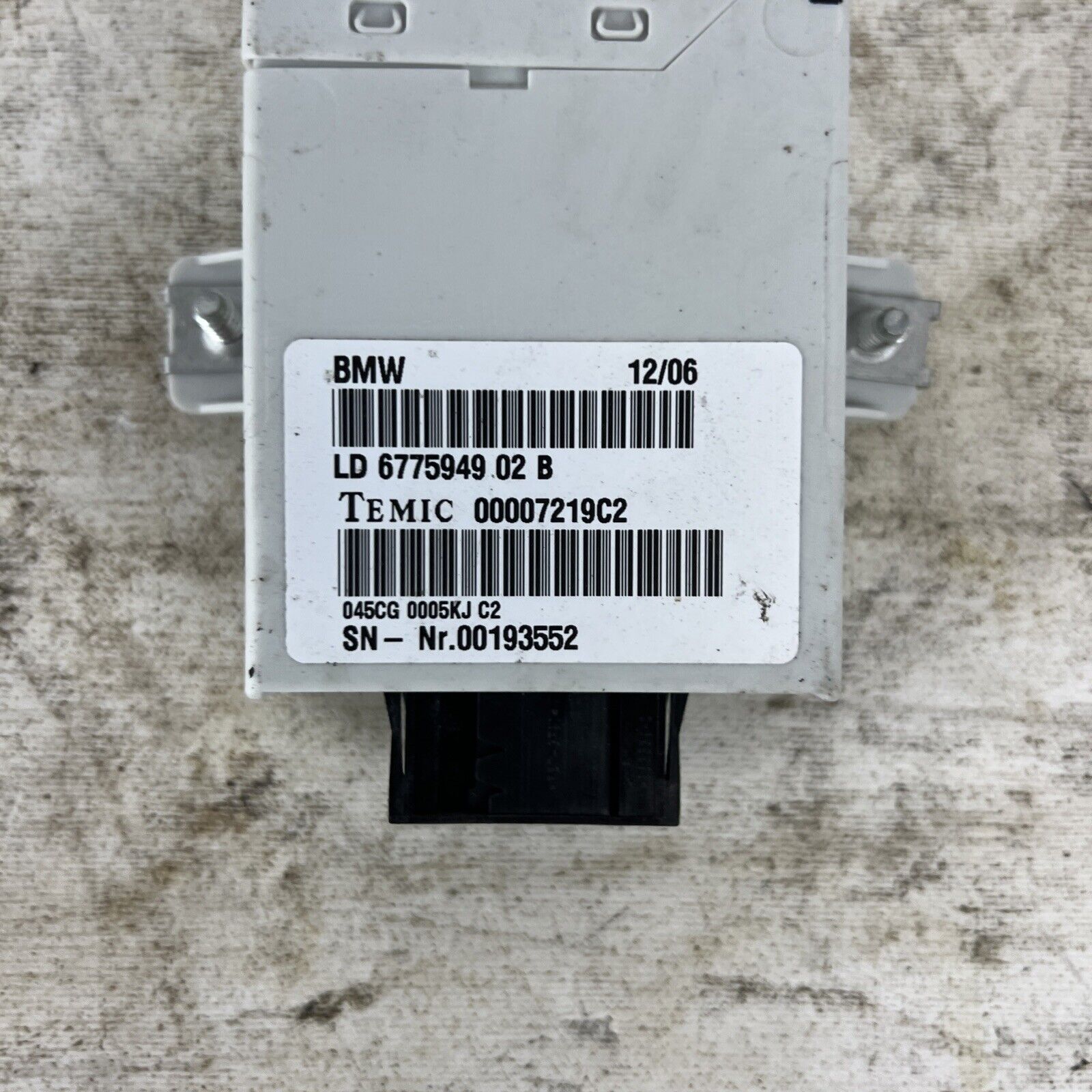 BMW OEM E90 E92 E93 325 328 330 335 M3 TEMIC DYNAMIC CRUISE CONTROL MODULE ECU