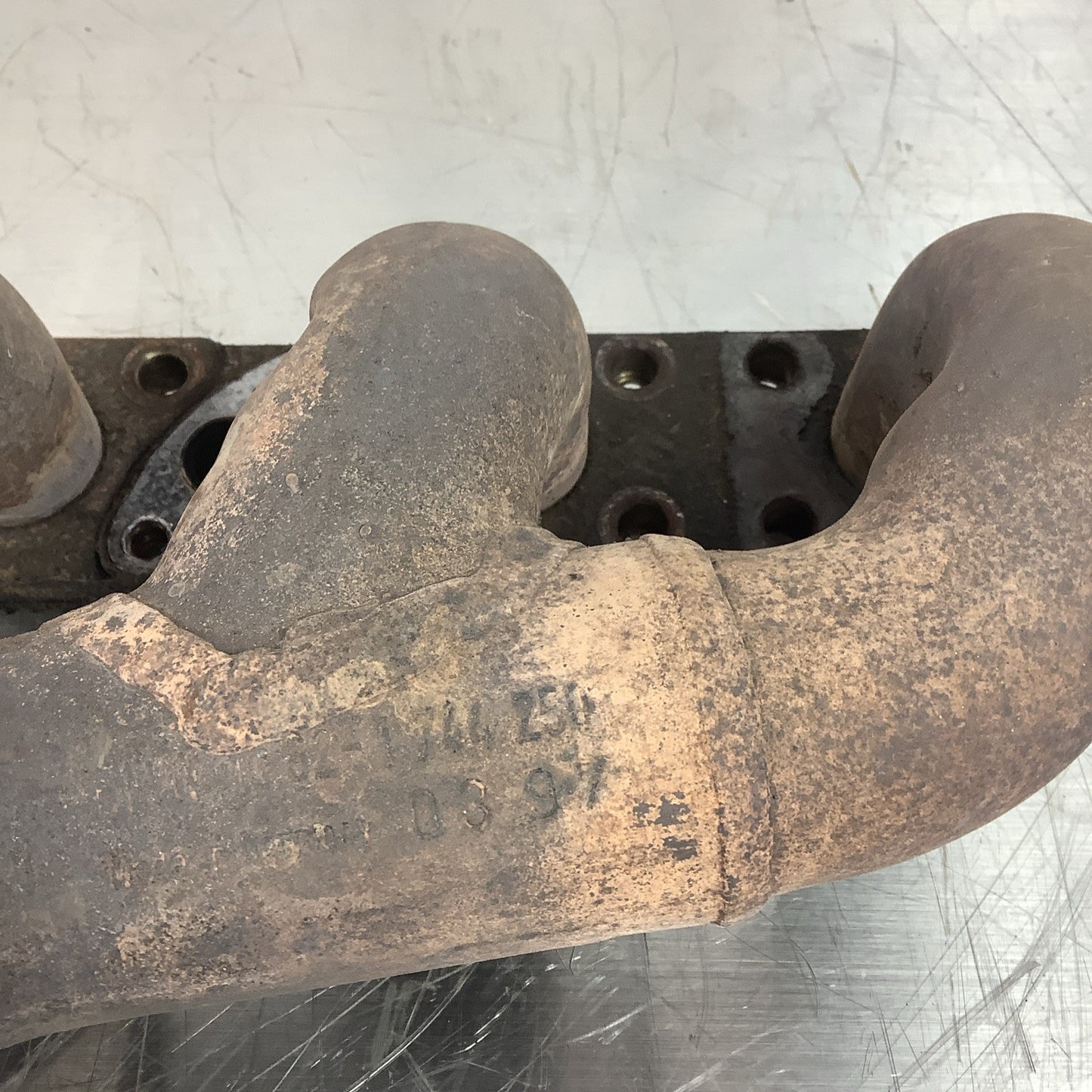 BMW E36 S50 S52 M52 ENGINE EXHAUST MANIFOLD HEADERS OEM  1744251 1744250 #062
