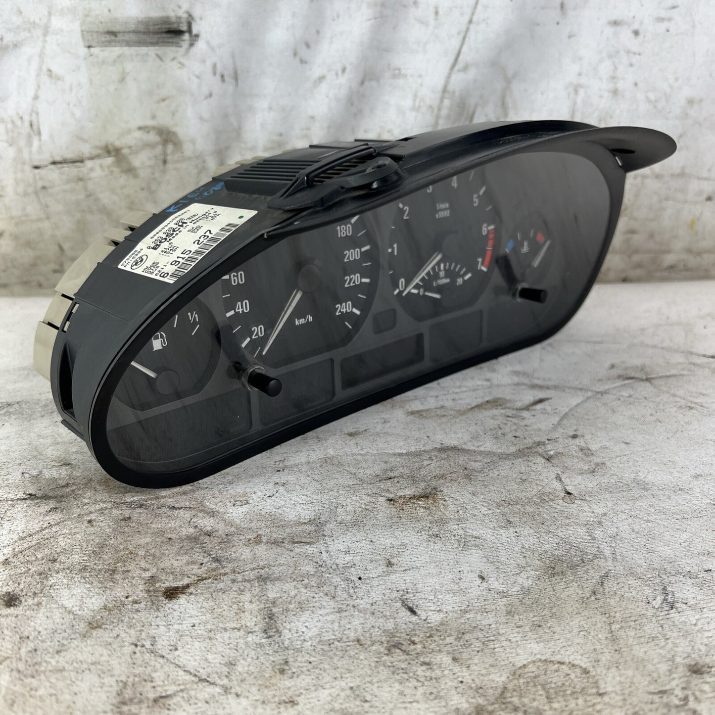 99- 05 BMW 325xi E46 INSTRUMENT CLUSTER GAUGES 6915249 MANUAL 248 k KPH