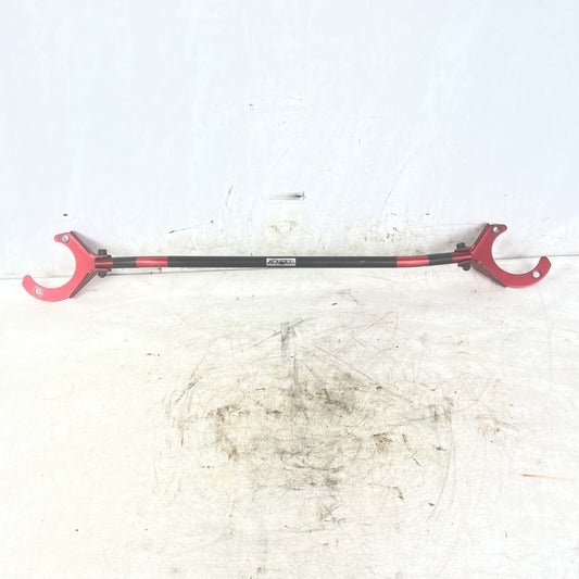 NISSAN R32 GTR GT-R SKYLINE APEXI FRONT STRUT BRACE BAR BNR32 RARE CARBON