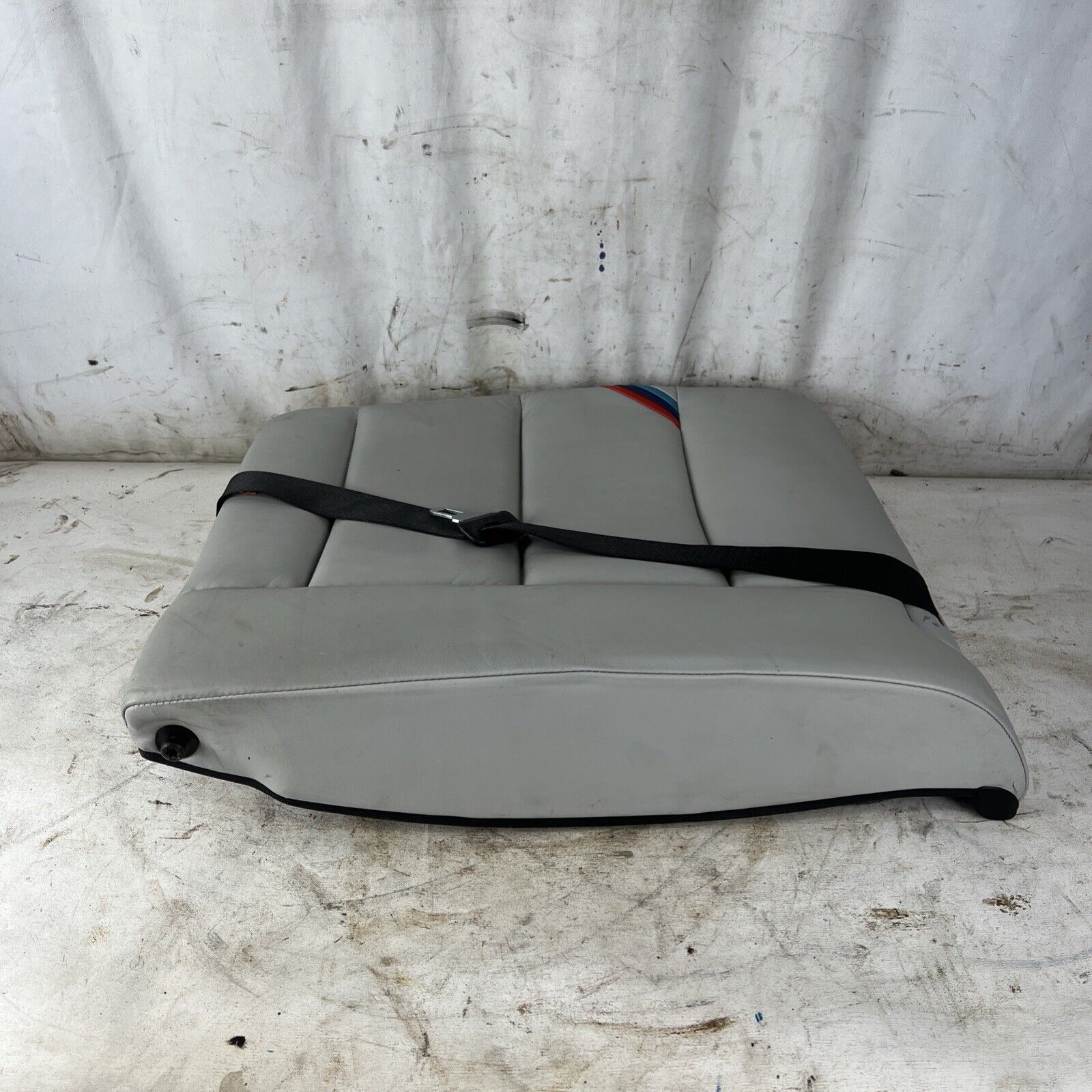 Used BMW E36 M3 Coupe 2dr Rear leather Seat Backs Vader Dove Grey M Srtipe