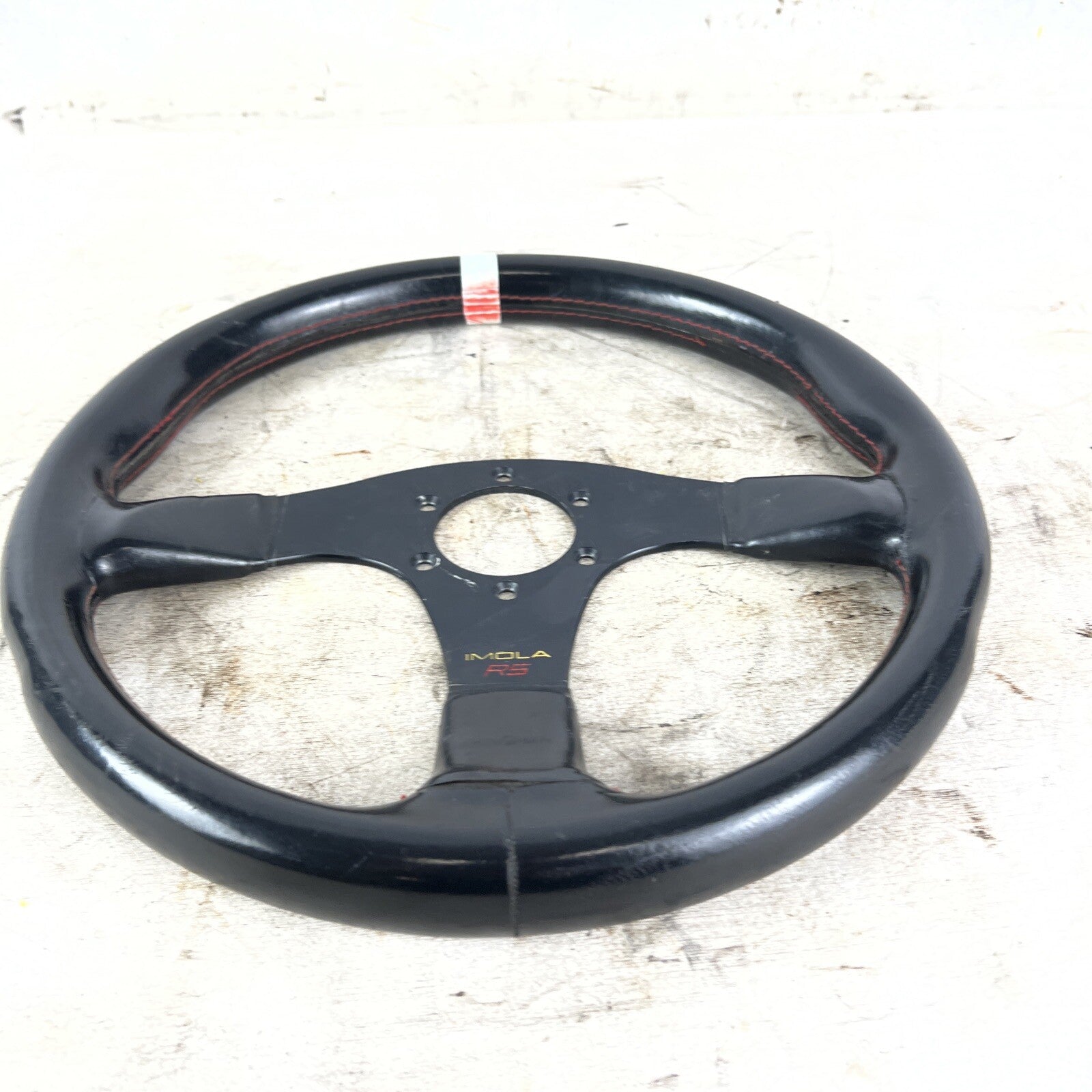 Rare Italvolanti Imola RS Genuine Steering Wheel JDM AMG TOYOTA AE86 GTR EVO STI