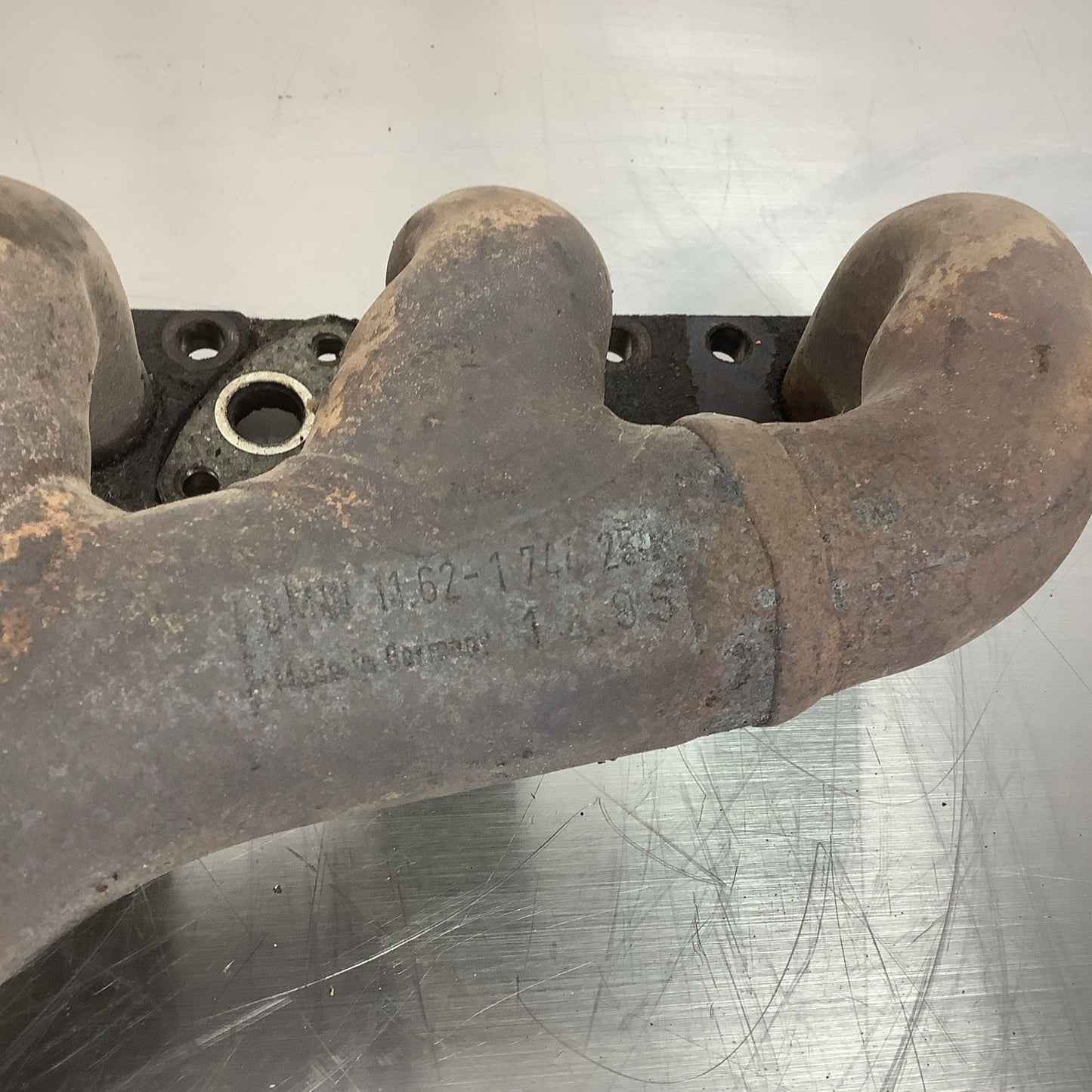 BMW E36 S50 S52 M52 ENGINE EXHAUST MANIFOLD HEADERS OEM 96-99 1744251 1744250