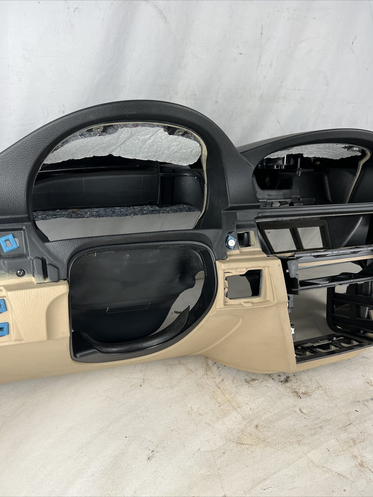 ? 06-13 OEM BMW E90 E92 Sedan Coupe Dash Dashboard w/ Navigation iDrive Beige