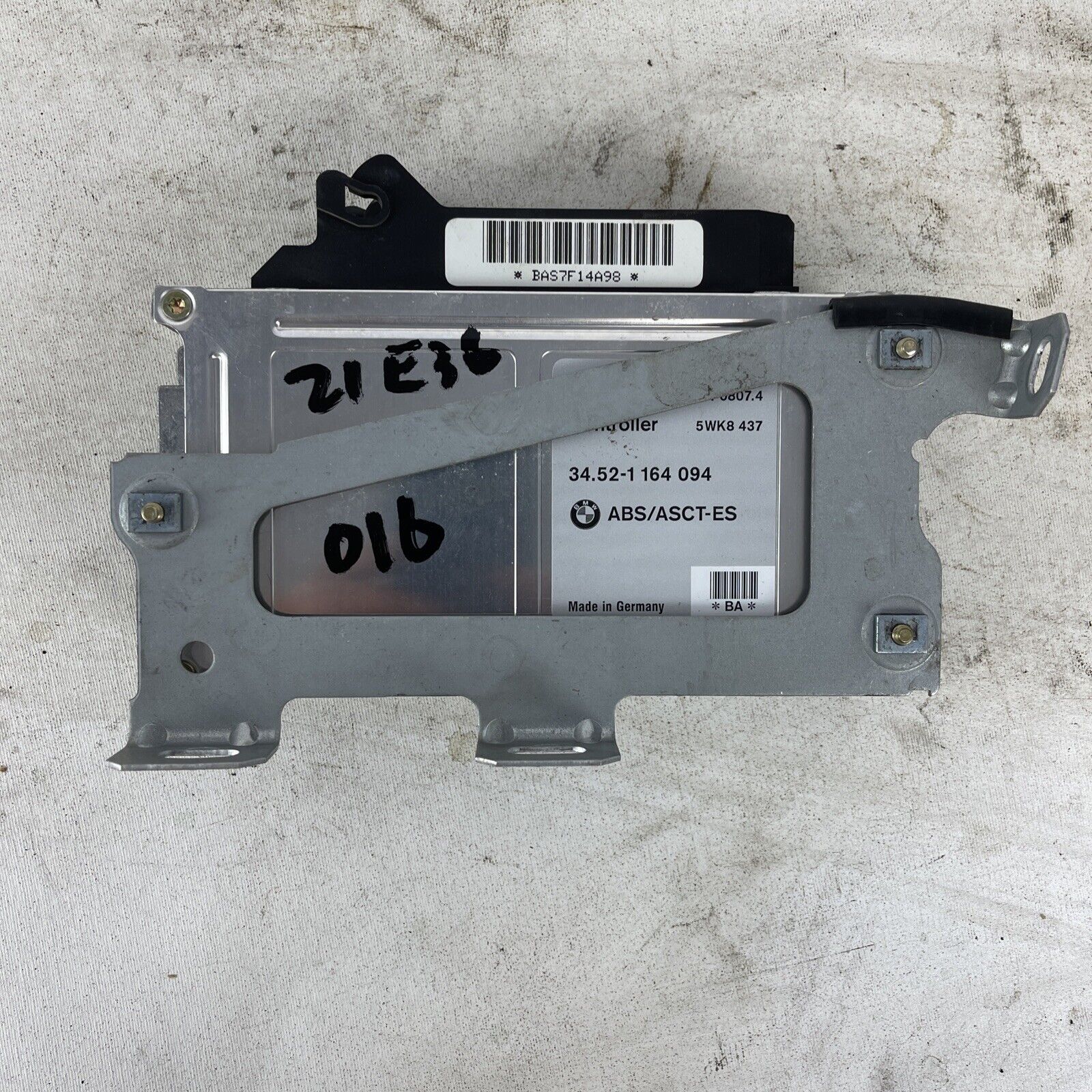 96-99 BMW E36 Z3 ANTI LOCK BRAKE ABS ASCT CONTROL MODULE 1164094 OEM