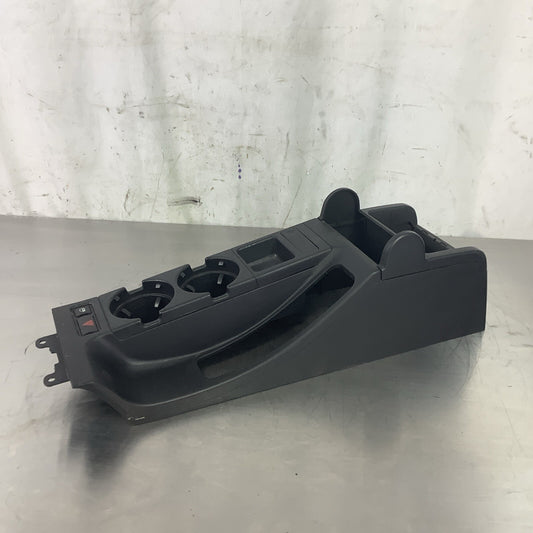 00-06 Bmw E46 3 Series Front Center Console Cup Holder Tray Cover Black Oem #006