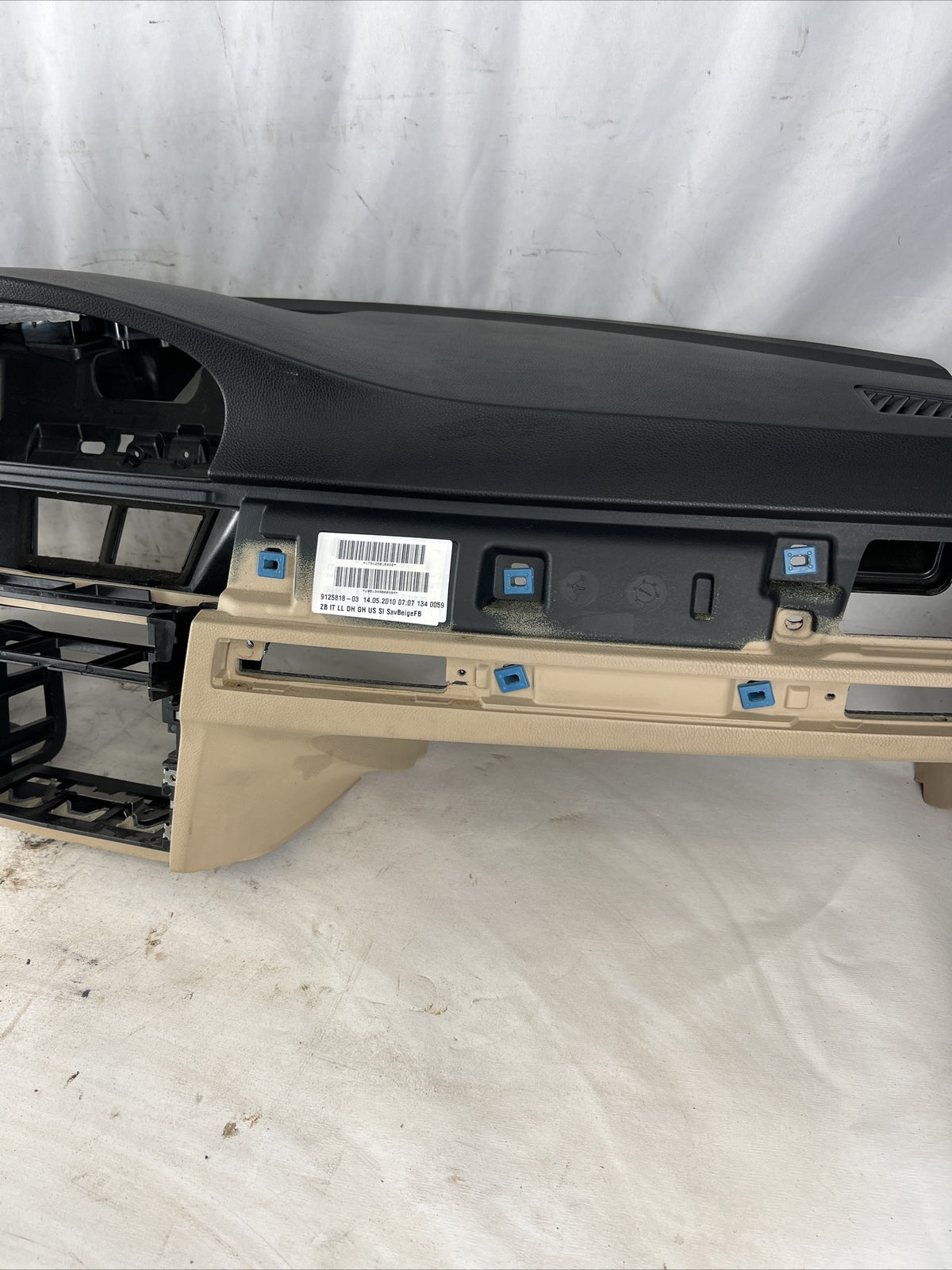 ? 06-13 OEM BMW E90 E92 Sedan Coupe Dash Dashboard w/ Navigation iDrive Beige
