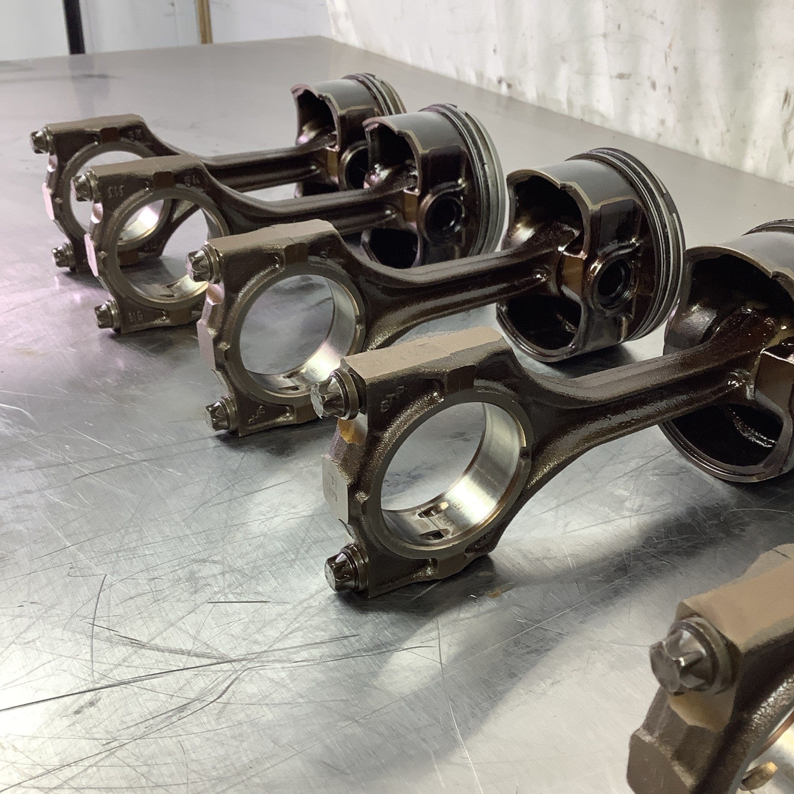 SET 6 OEM BMW E46 330i E39 X3 X5 Z3 Z4 01-06 M54 Engine Piston Connecting Rod