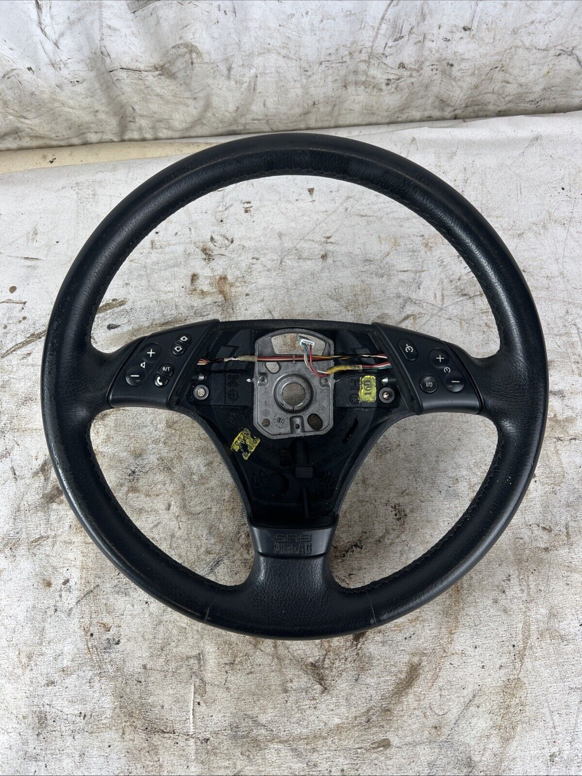 99-06 BMW E46 Early Sport Steering Wheel Leather Black