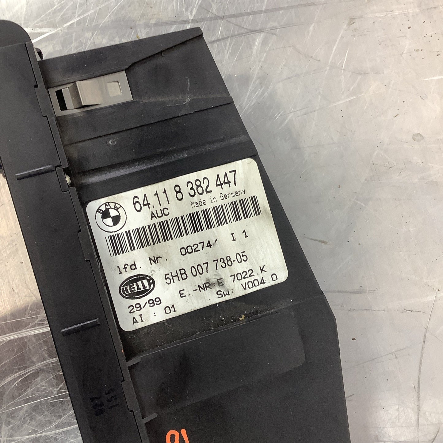 ☑️ BMW E46 325I 330I 330CI M3 AC Heater Temperature Climate Control Switch OEM