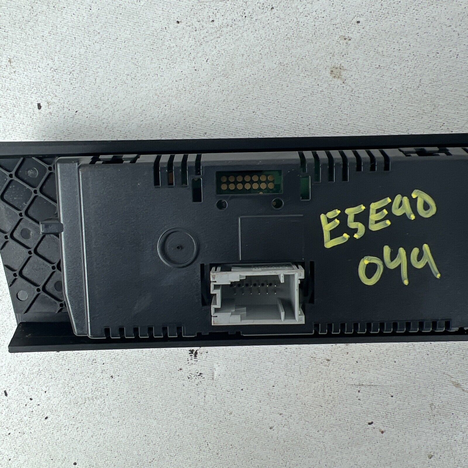 2009-2013 Bmw 1 3 Series E82 E87 E90 A/C Ac Heater Climate Control Switch Panel