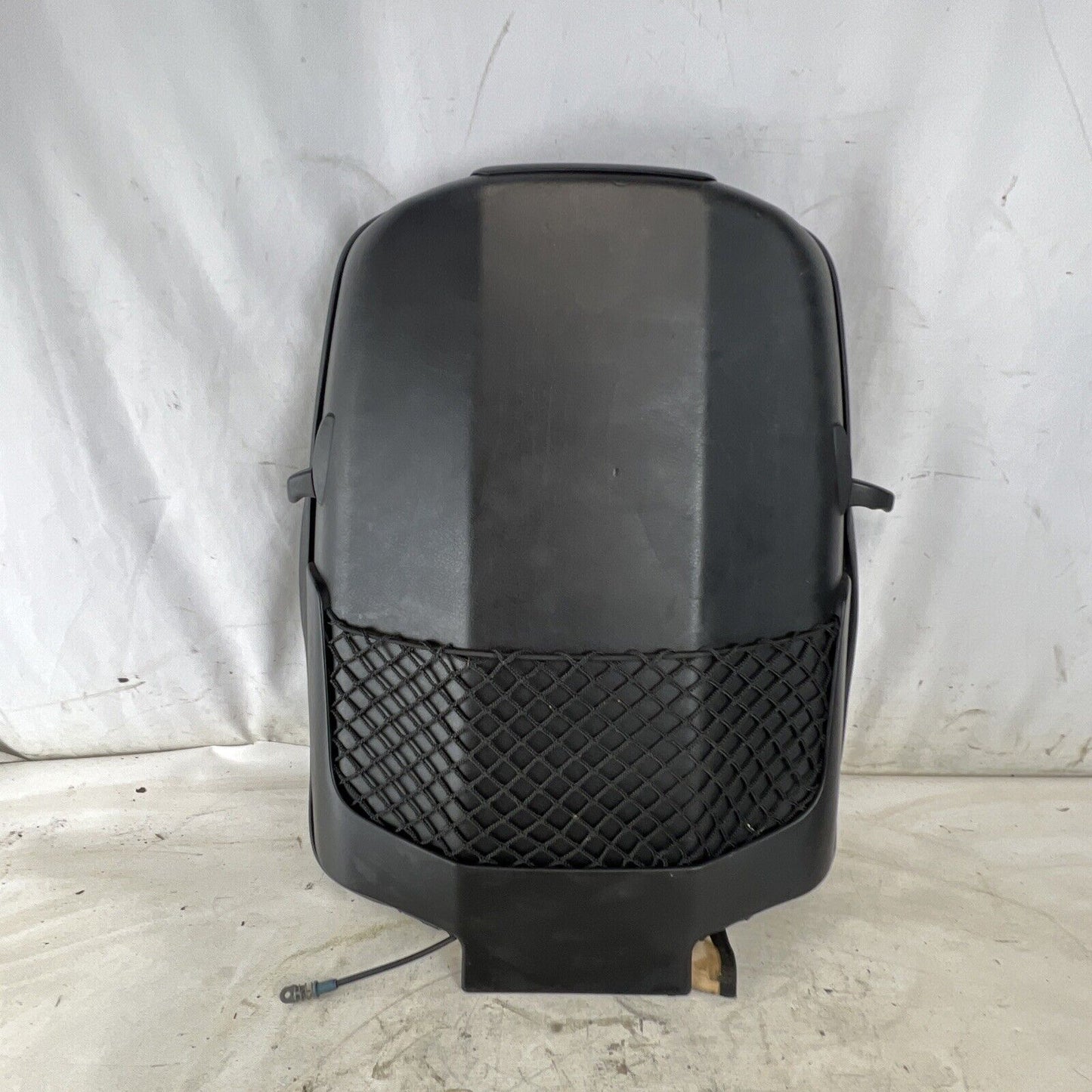 BMW E36 3-Series Right Front Seat Backrest Cushion Black Vinyl OEM With Frame