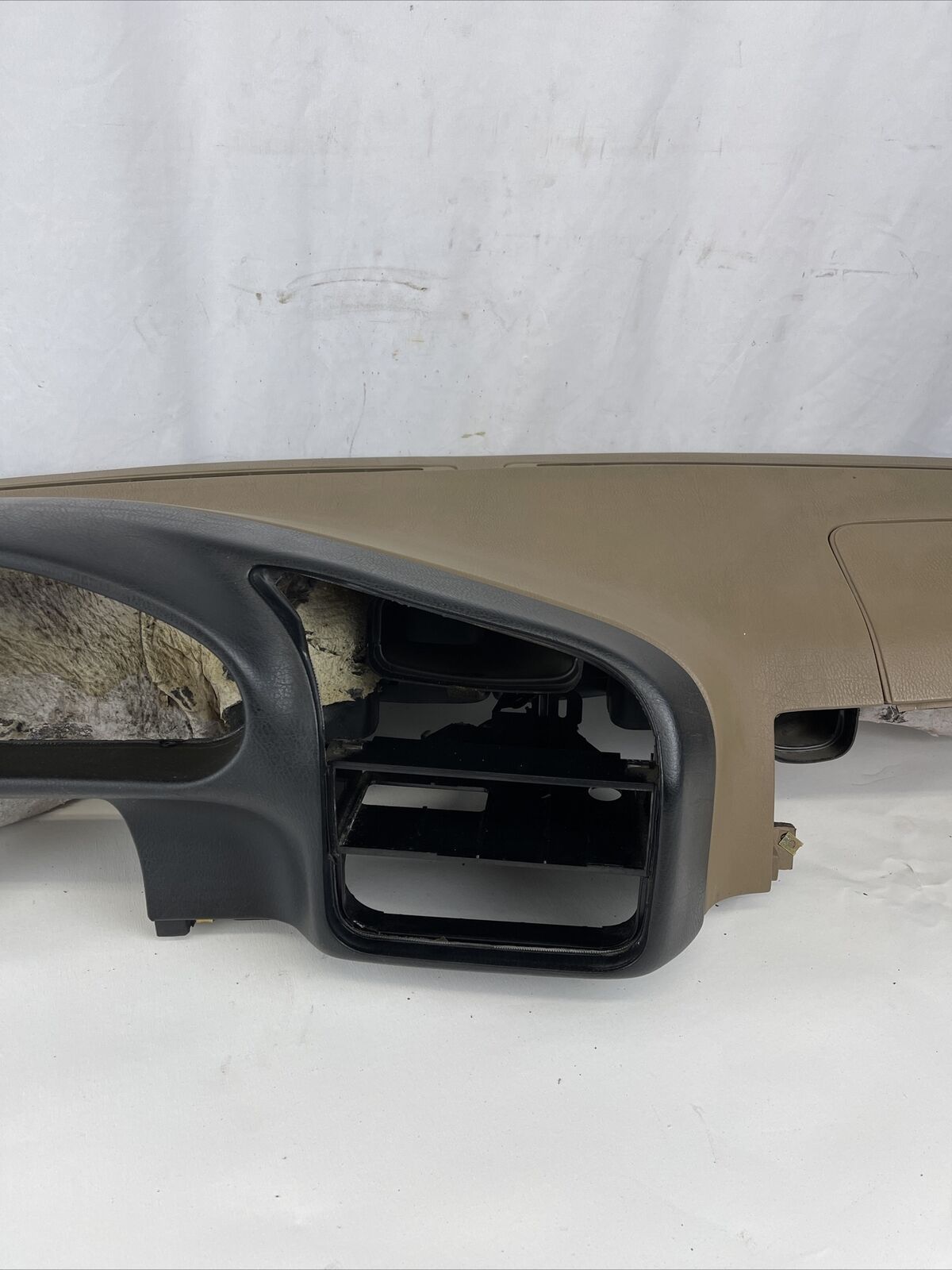 BMW E36 Sedan Beige Trim Panel Dashboard 1992-1998 OEM w/Air Vents