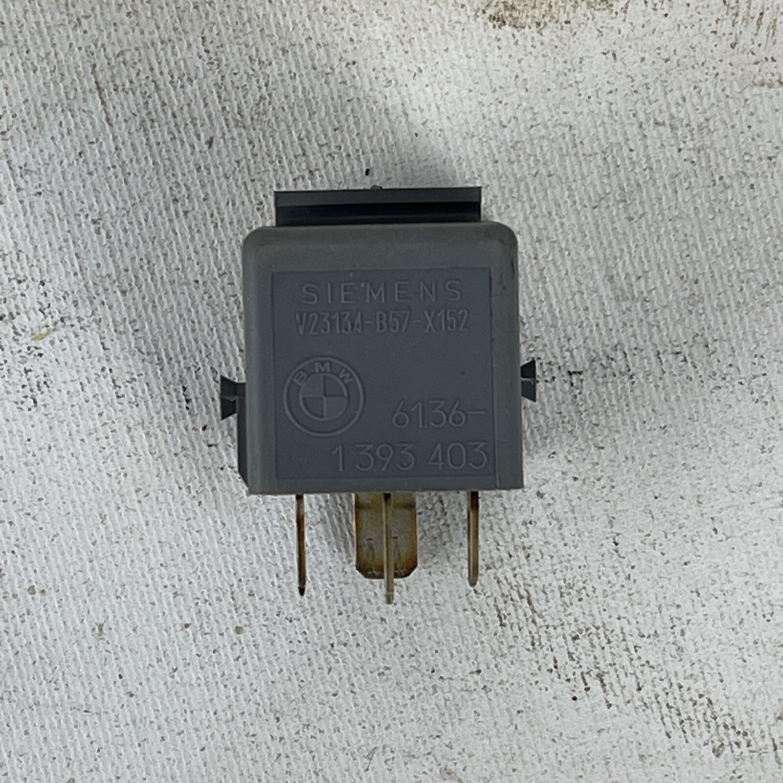 Genuine BMW Gray Relay 61.36-1393403