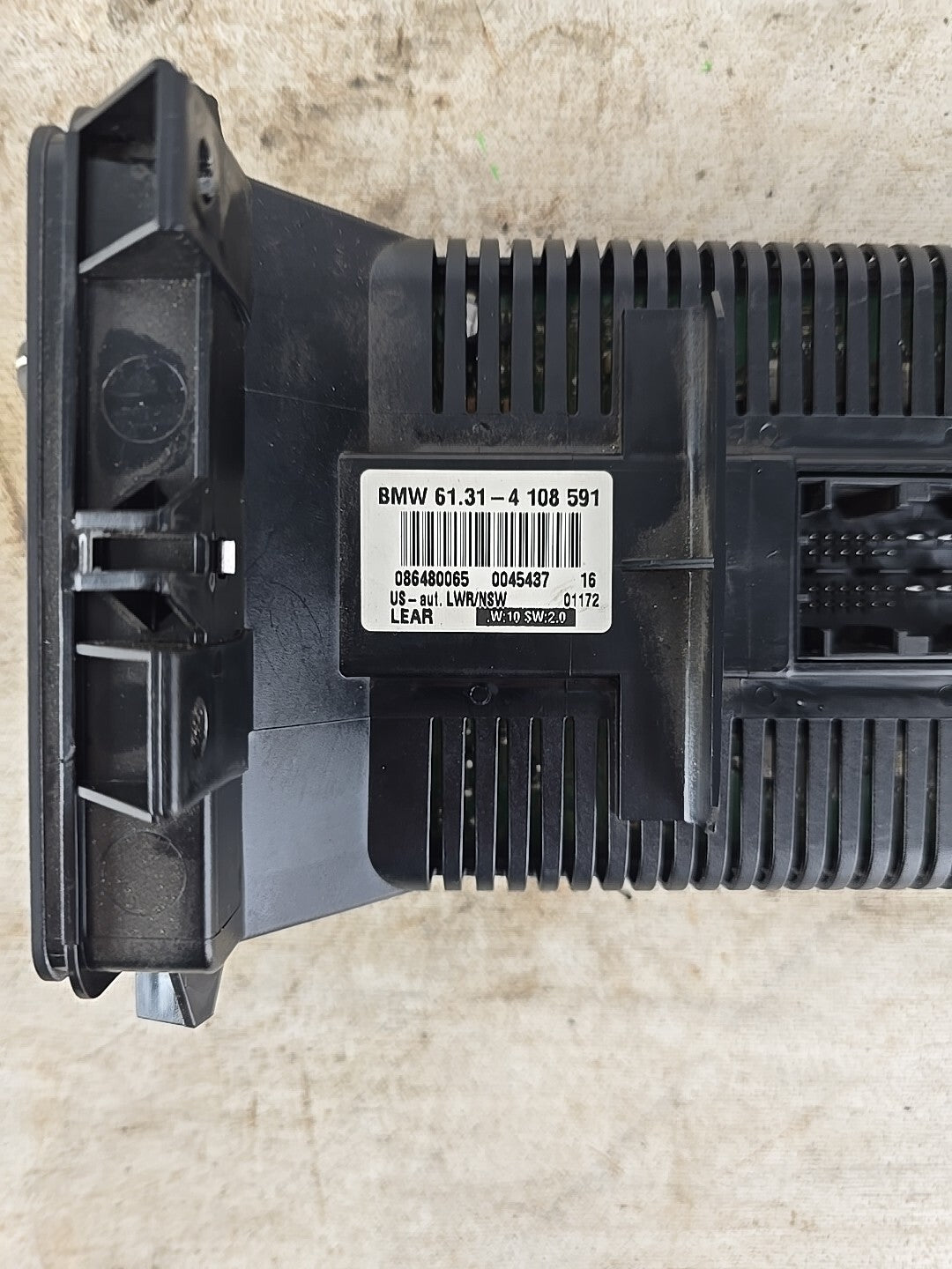 01-06 BMW E46 3 SERIES HEADLIGHT CONTROL SWITCH 4108591 OEM 325i 330i 328i 323i