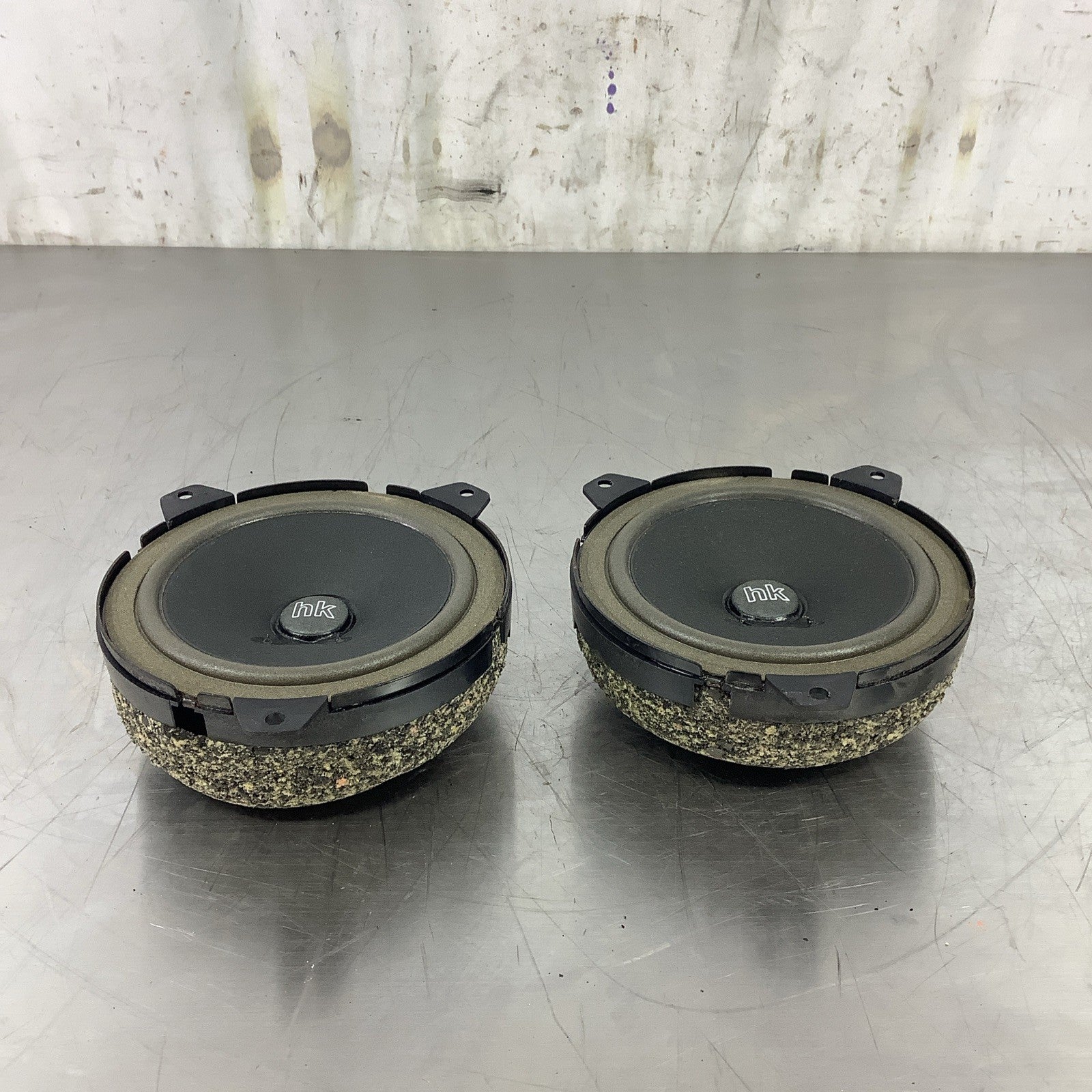 01-06 BMW E46 SET OF 2 FRONT OR REAR DOOR HARMAN KARDON SPEAKER OEM #008