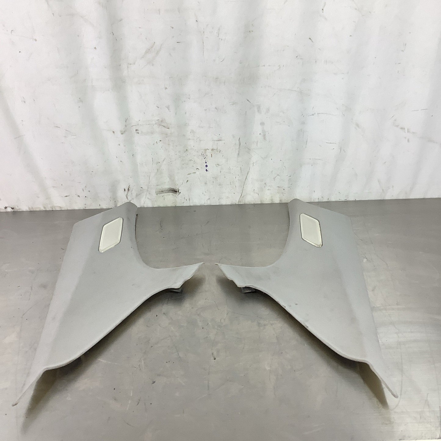 BMW E46 3-Series Sedan Gray C Pillars Lights Trims Set 1999-2005 OEM #051